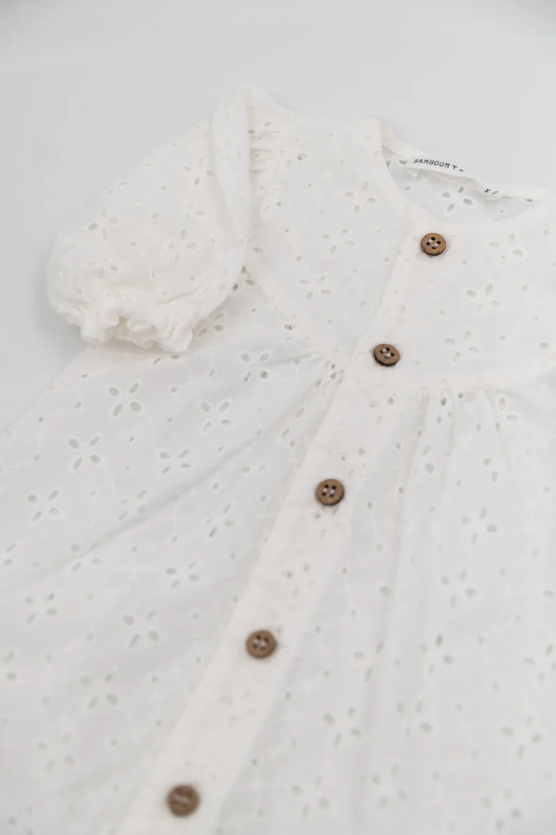 tuta bimba 861 OFF WHITE BAMBOOM 