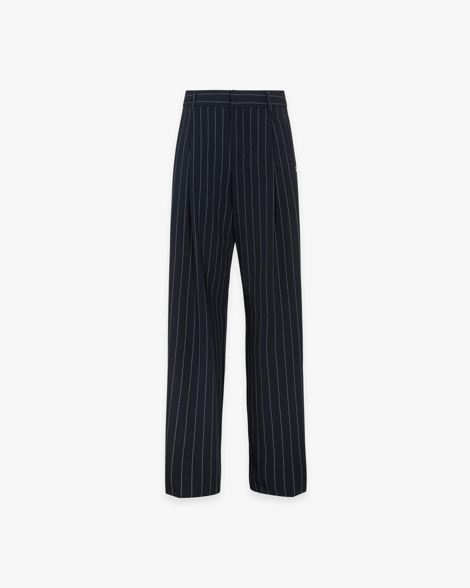 pantalone donna palazzo gessato bliu hinnominate HMABW02568 BLU HINNOMINATE 