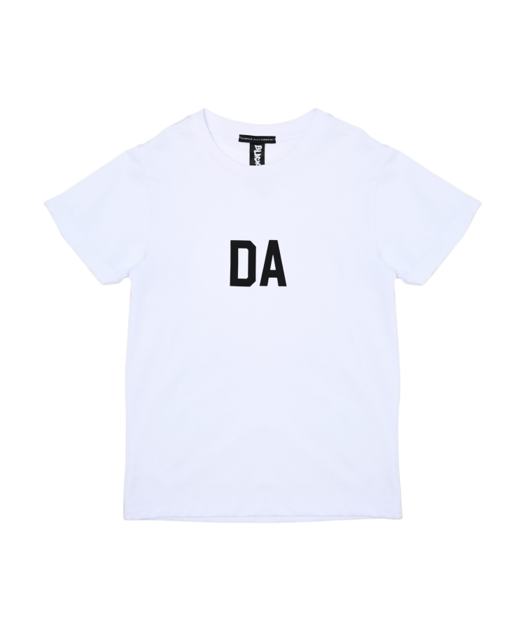 t-shirt DANIELE ALESSANDRINILOGO DA MOO195 BIANCO DANIELE ALESSANDRINI 