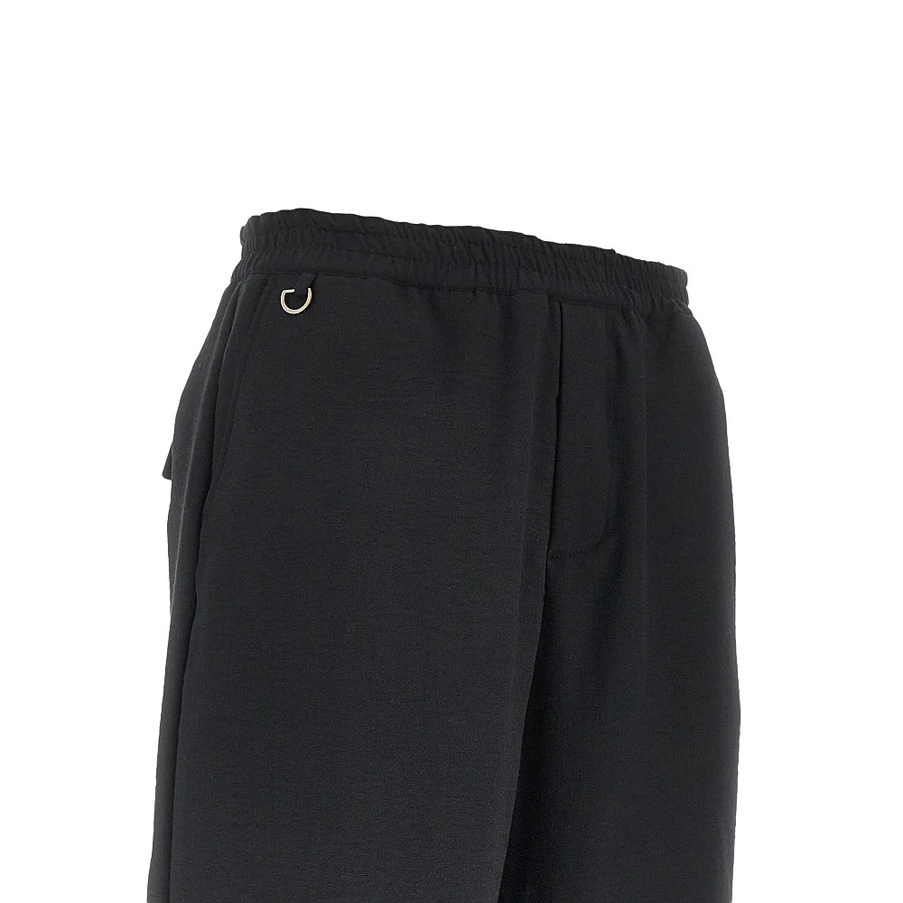 PANTALONE UOMO CON ELASTICO IN VITA NERO MARSEM P070 NERO MARSEM 