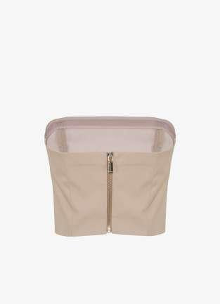 TOP DONNA A FASCIA BEIGE SHIKI SK26096 BEIGE SHIKI 