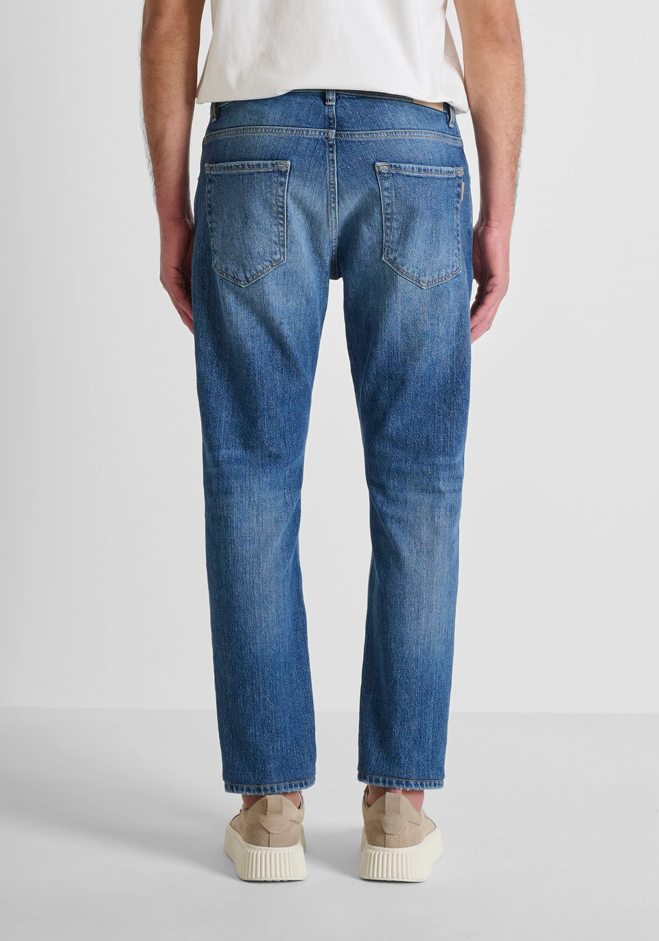 JEANS UOMO ARAGON SLIM FIT MEDIUM  BLUE ANTONY MORATO MMDT00264 - FA750398 MEDIUM BLUE ANTONY MORATO 