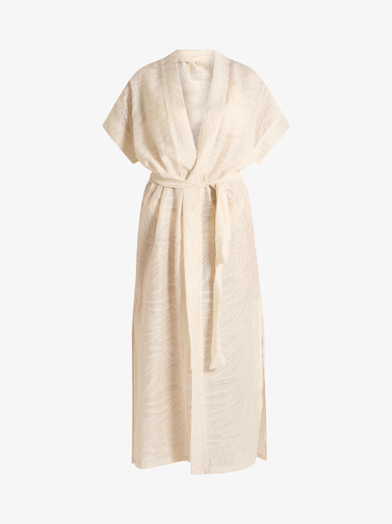 kimono donna  lungo avorio  cotazur VSC61113 AVORIO COTAZUR 