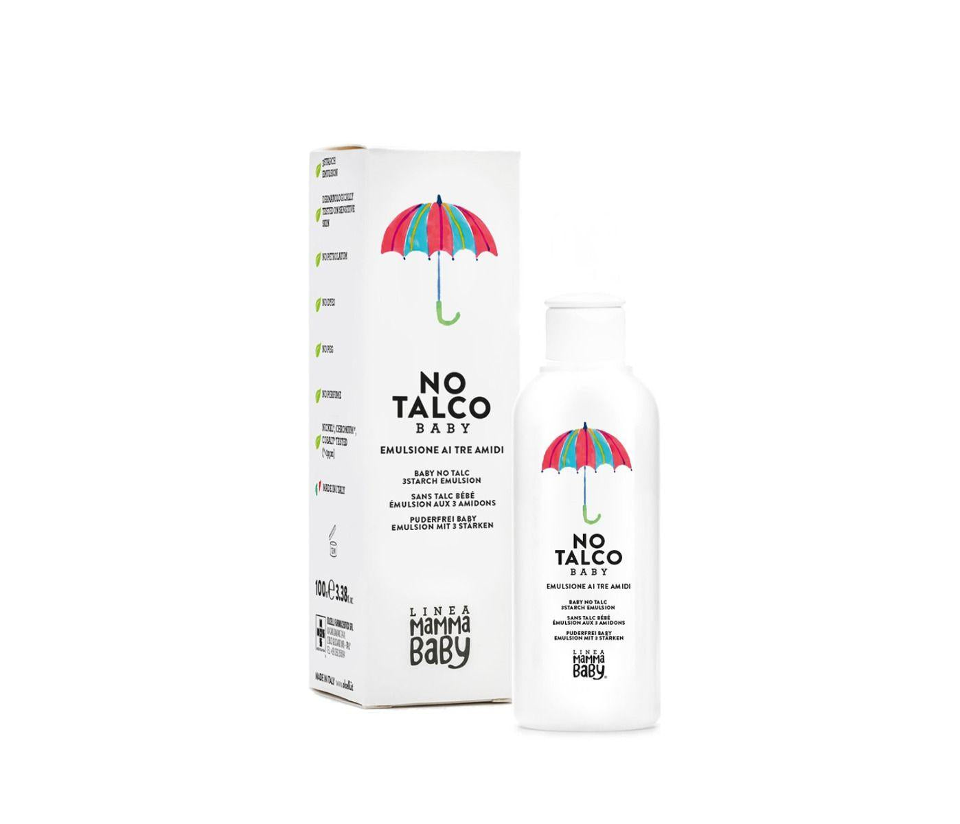 no talc baby chasmos natural 100ml