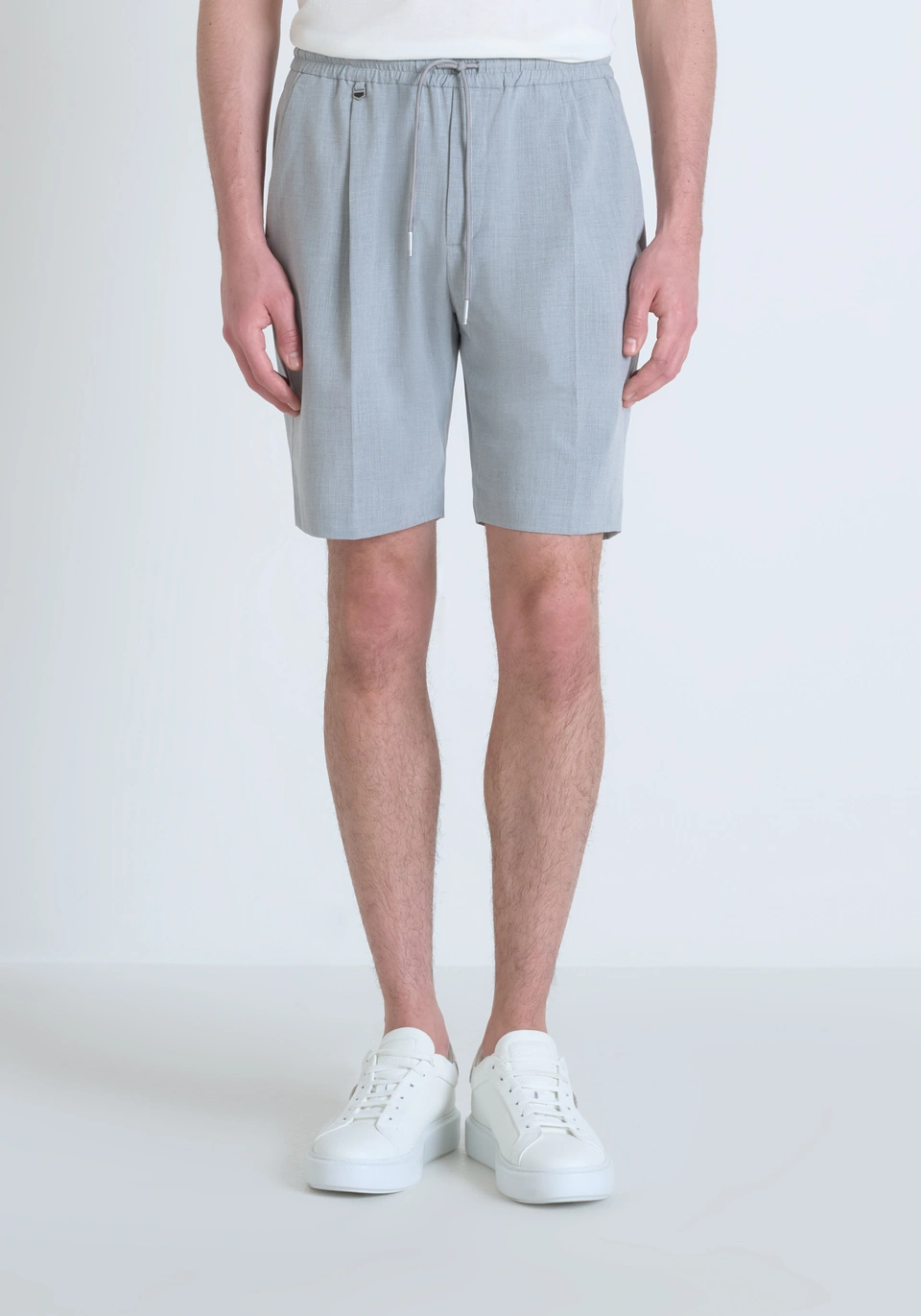 BERMUDA NEIL IN REGULAR FIT MMSH00211 GRIGIO MELANGE ANTONY MORATO 