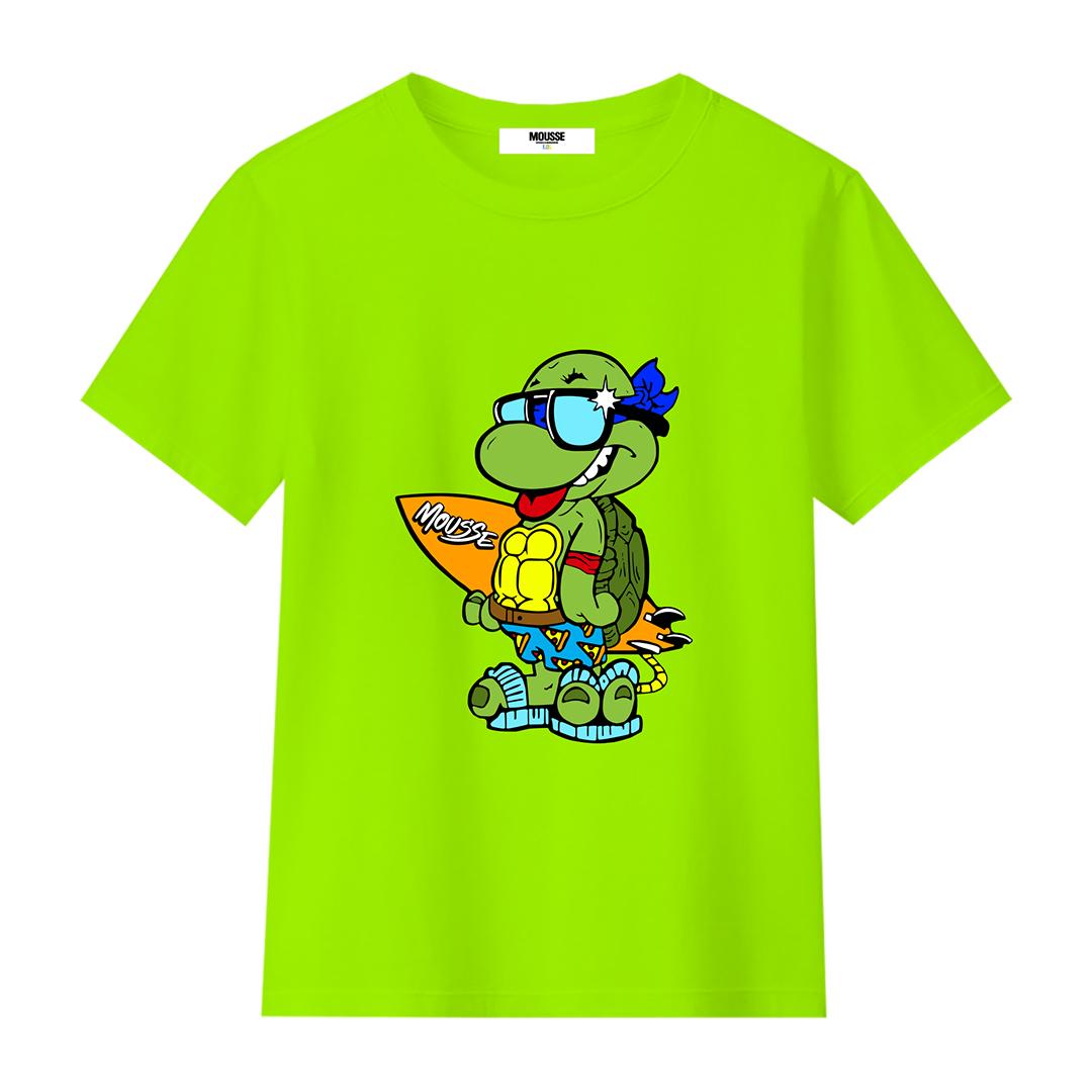t-shirt NINJASURF TS386G VERDE MOUSSE 