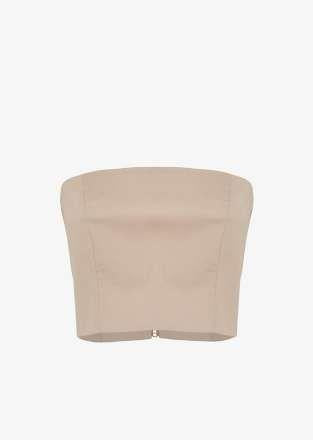 TOP DONNA A FASCIA BEIGE SHIKI SK26096 BEIGE SHIKI 