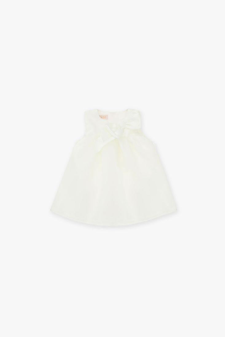 abito bambina con fiocco