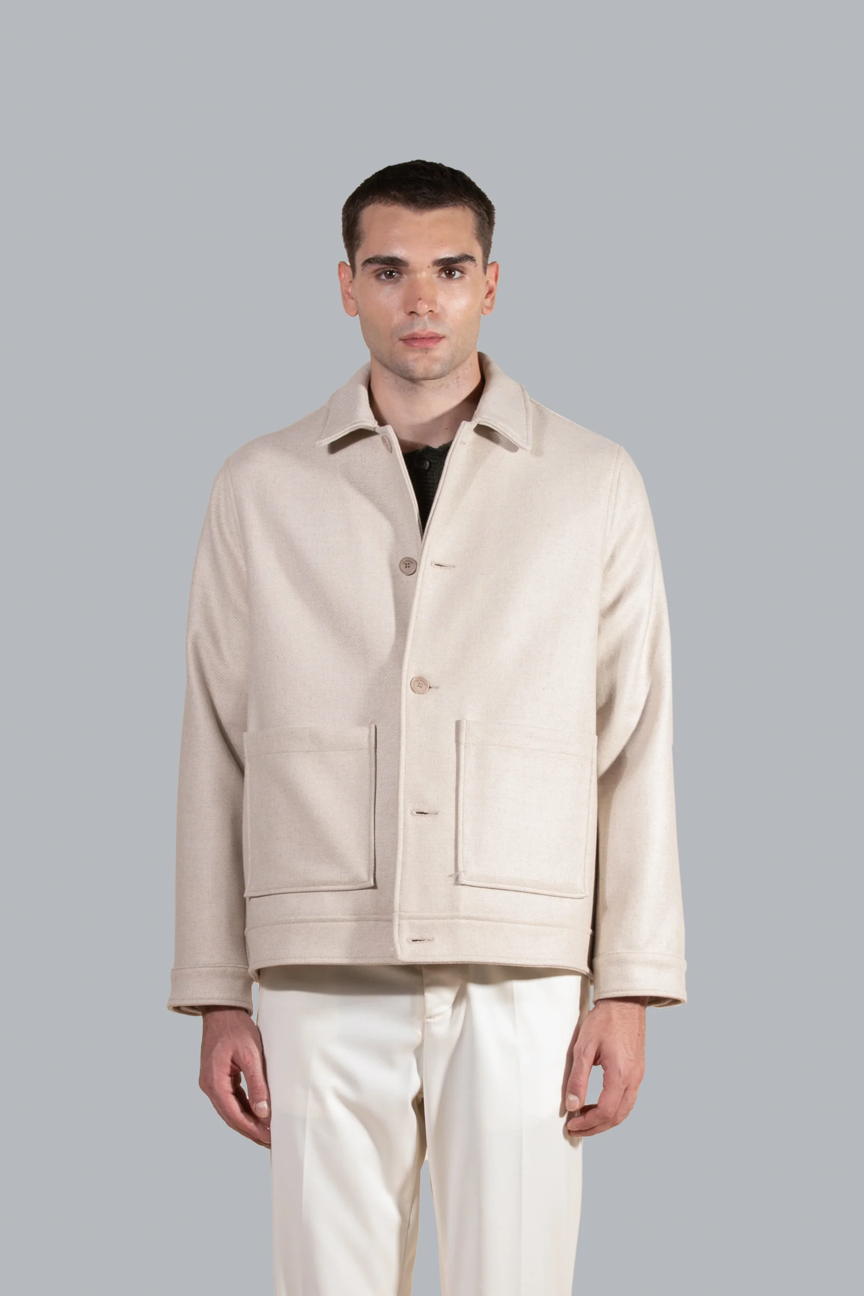 Giacca in misto lana