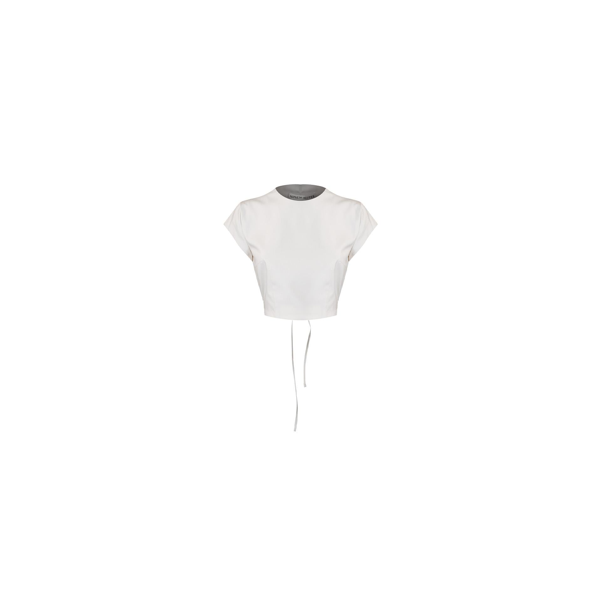 NINEMINUTES 25SSNTP-0012WHITE