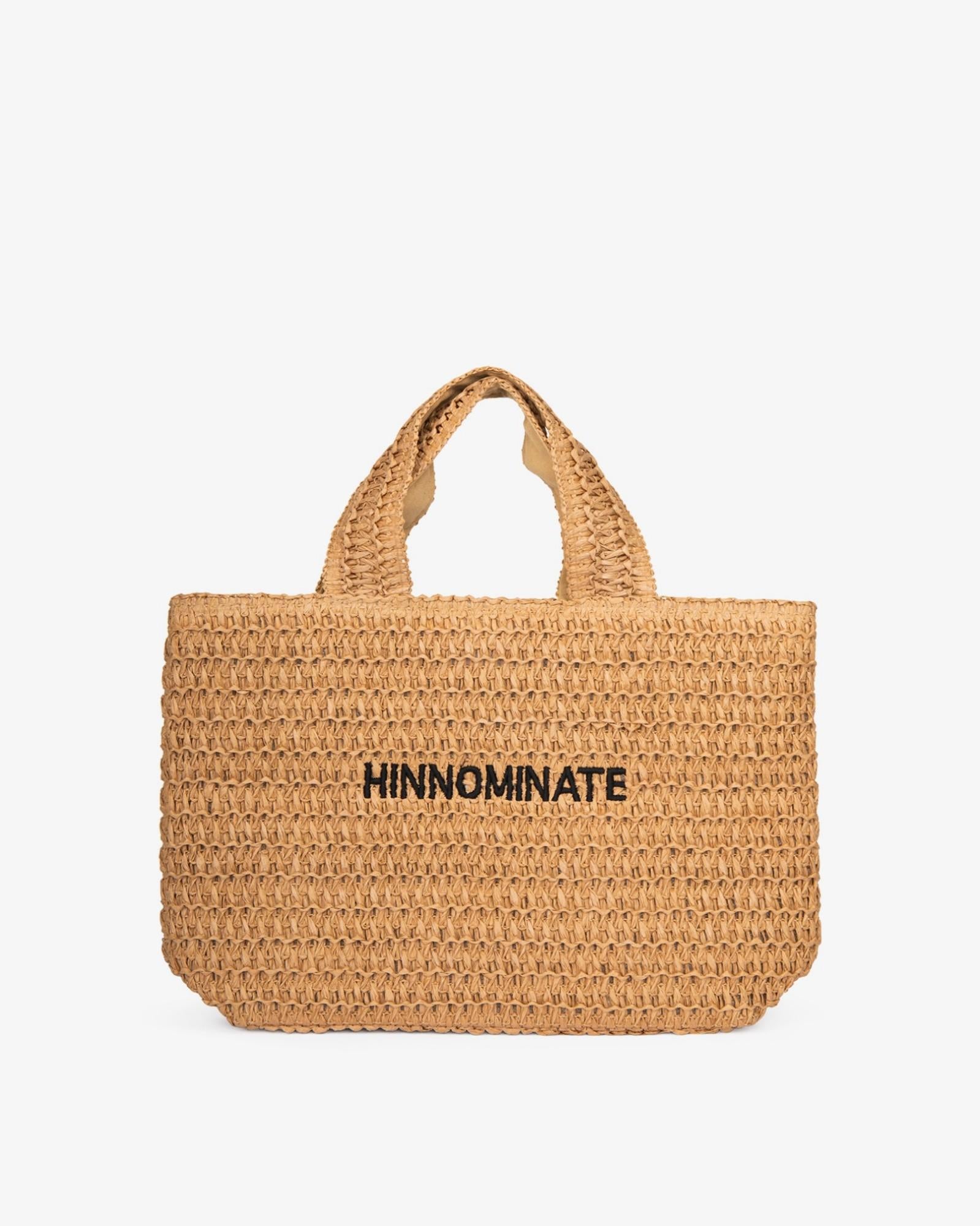 BORSA DONNA IN RAFIA PICCOLA NATURALE HINNOMINATE HMACW00199 NATURALE HINNOMINATE 