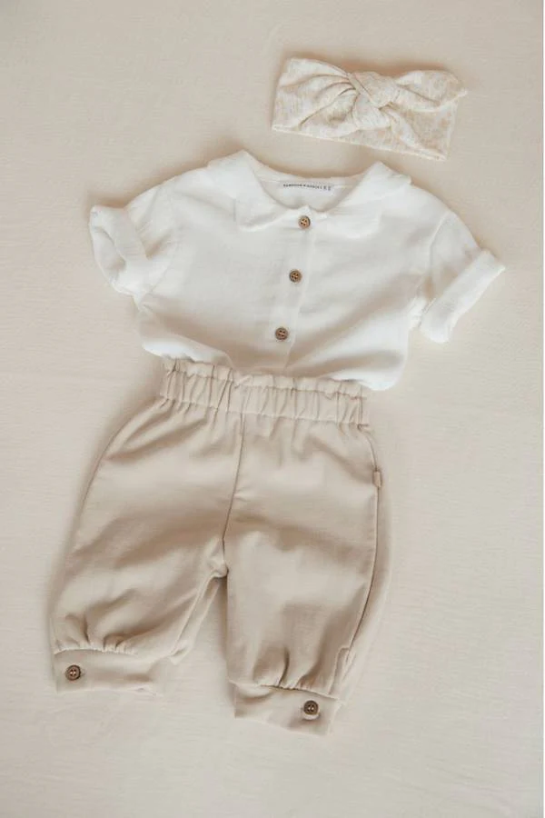 PANTS A CARAMELLA 869 SAND BAMBOOM 