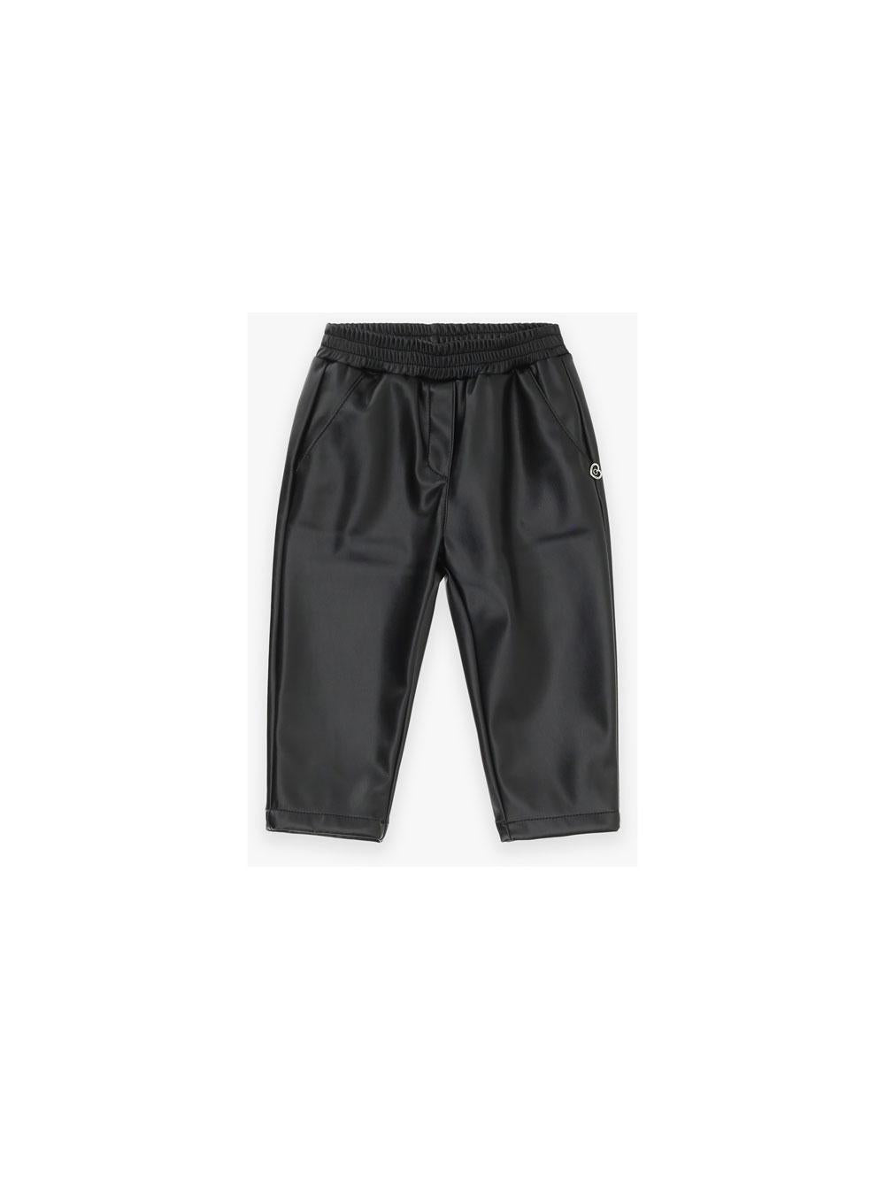 pantalone PE08200G77 BLACK PLEASE KIDS 