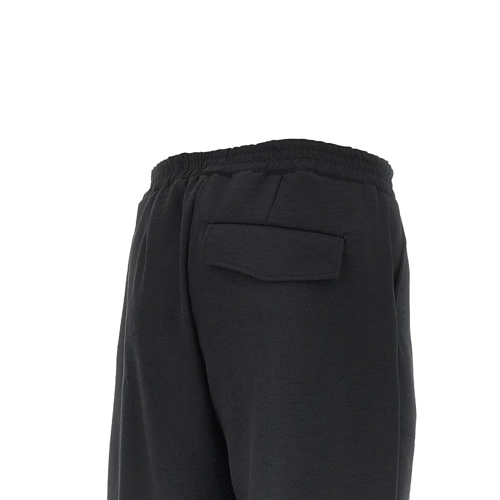 PANTALONE UOMO CON ELASTICO IN VITA NERO MARSEM P070 NERO MARSEM 