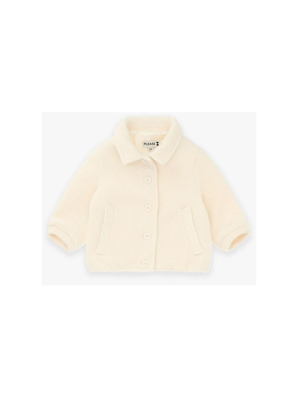 Cappotto pelliccia JB60120G77 MARMO PLEASE KIDS 