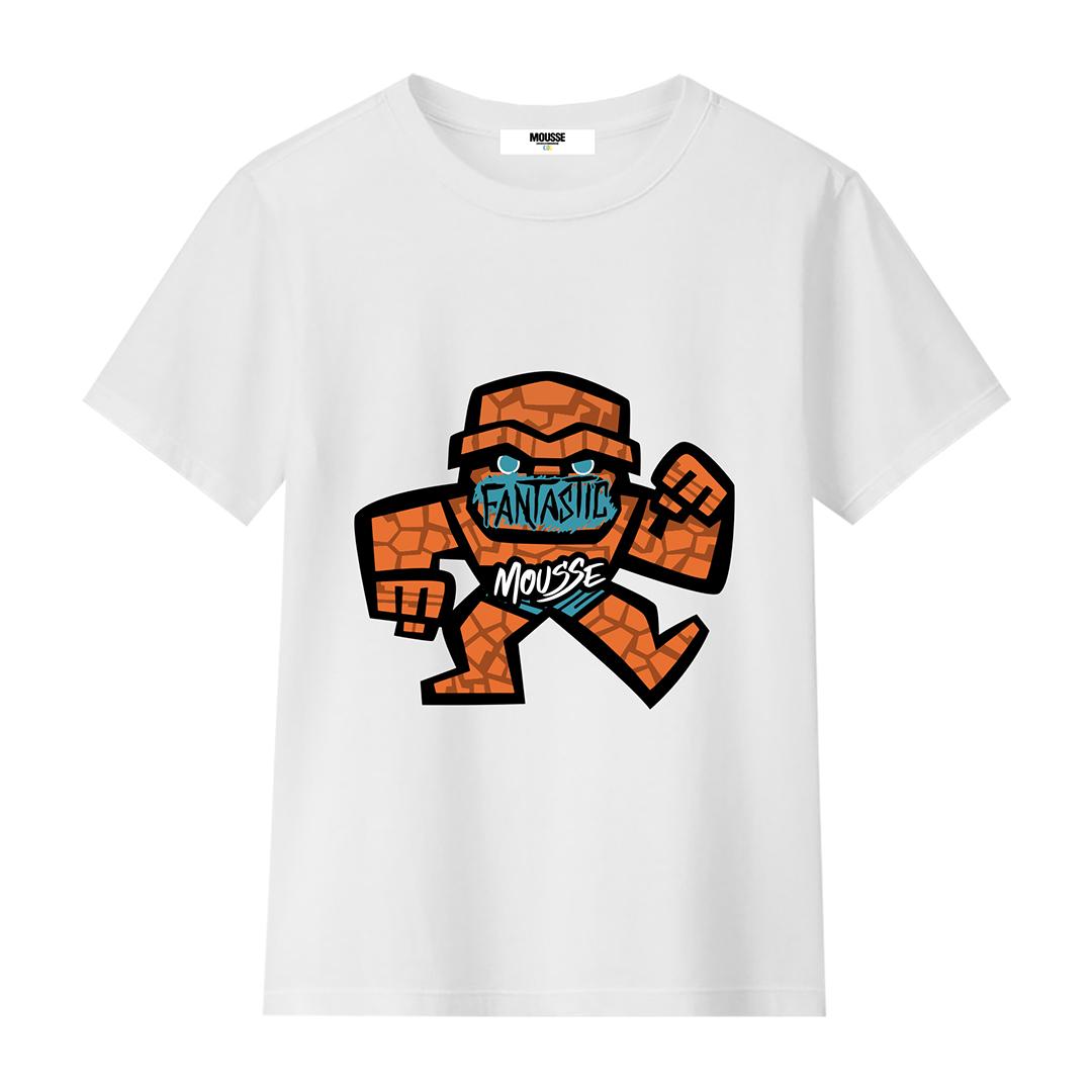 T-SHIRT BOYTHINK TS397W BIANCO MOUSSE 