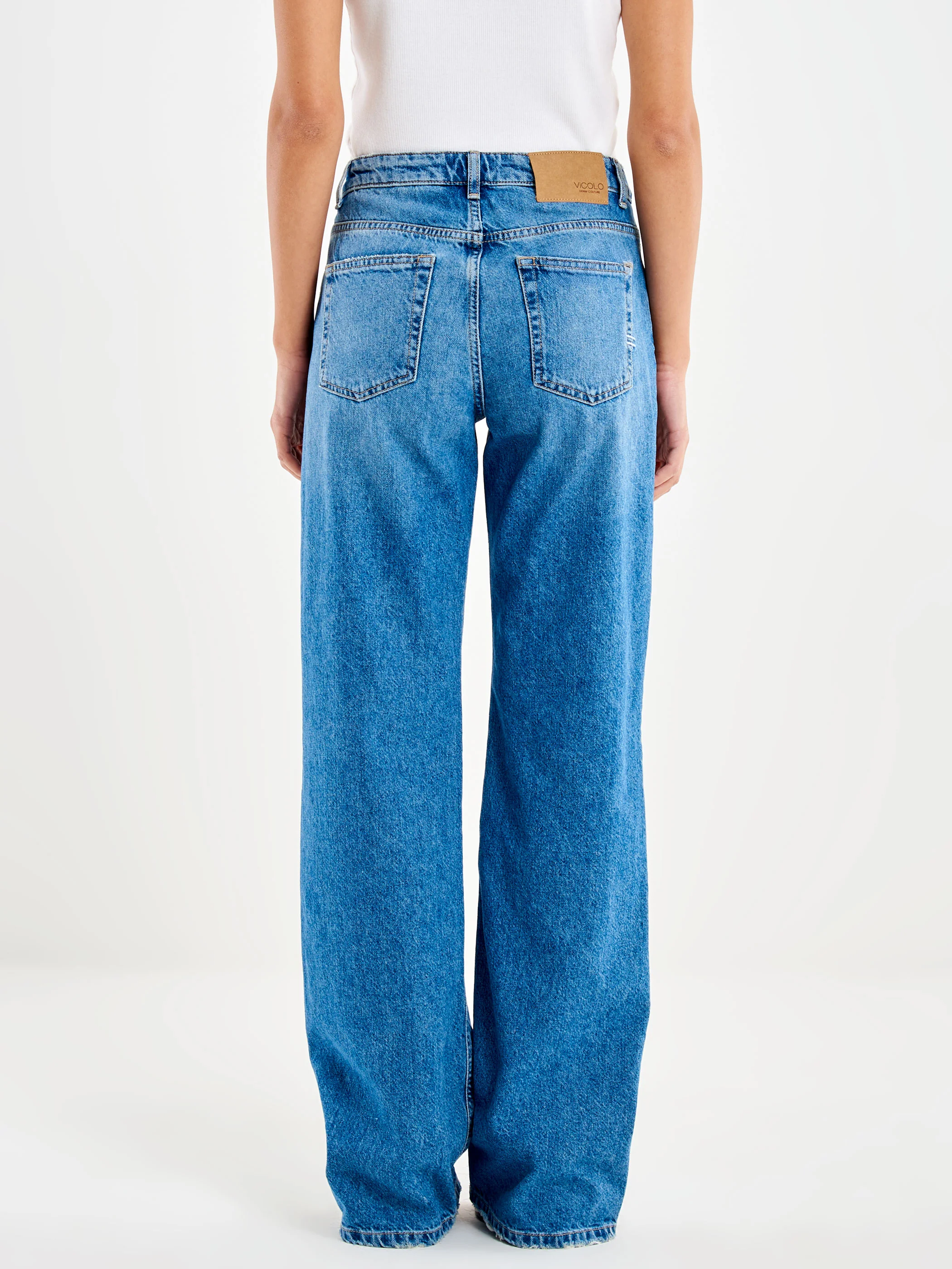 JEANS DONNA ALEX DENIM BLU VICOLO DAB5141 DENIM BLU VICOLO 