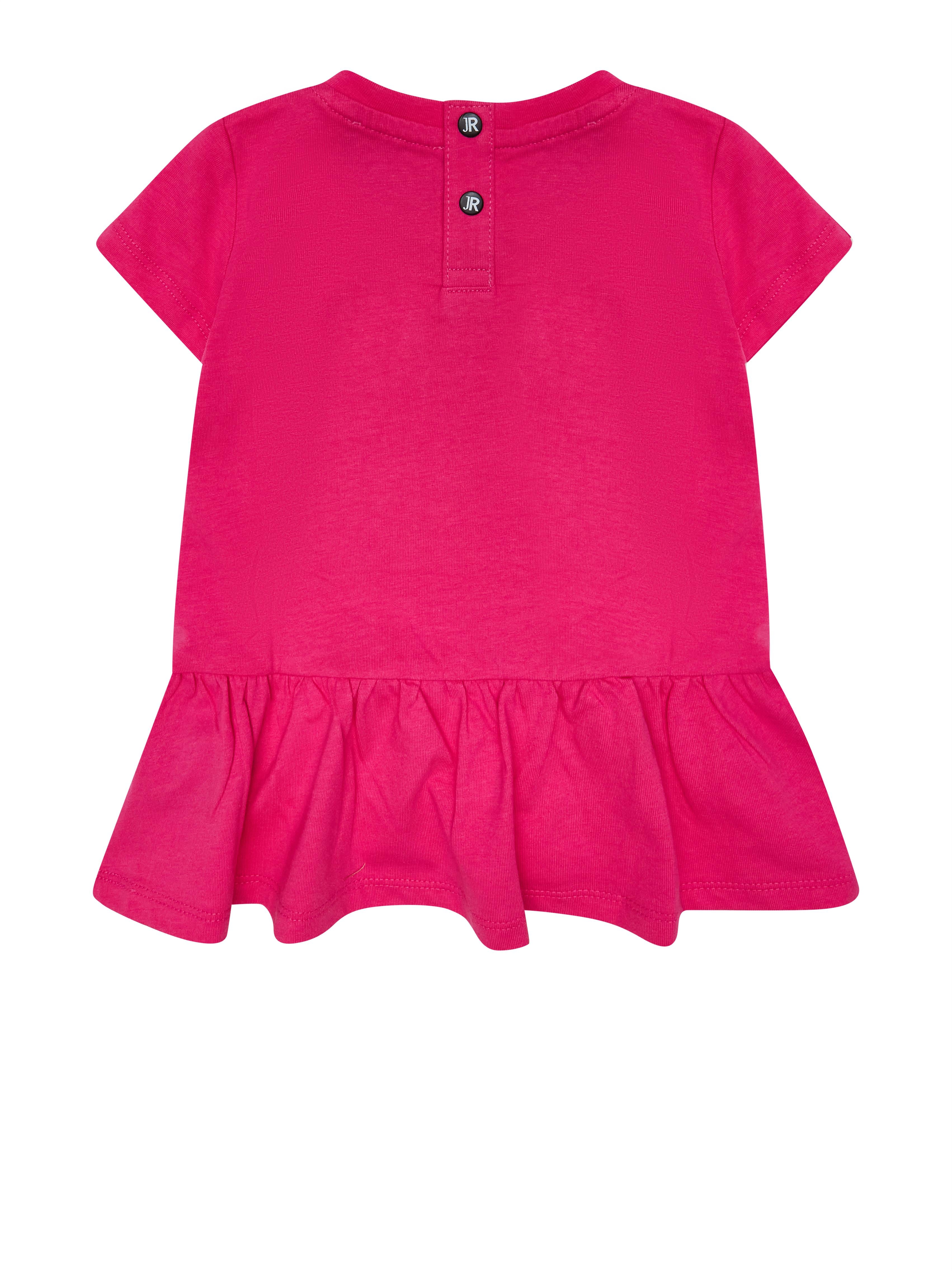 vestito dravon RIP26034VE PINK BEGONIA JOHN RICHMOND JUNIOR 