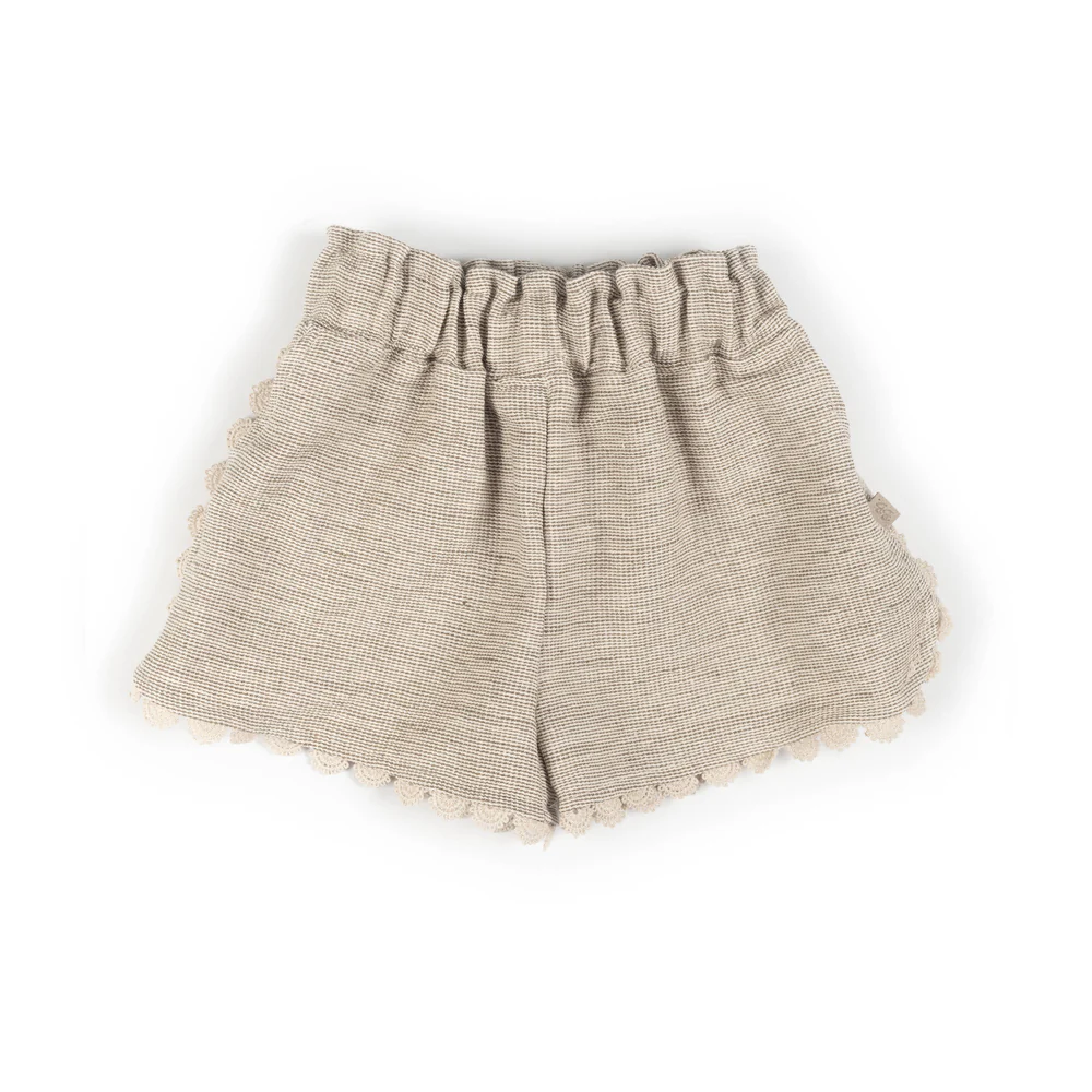 SHORTS NEONATA CON BORDINO  MUSTARD BAMBOOM 1136TE MUSTARD BAMBOOM 