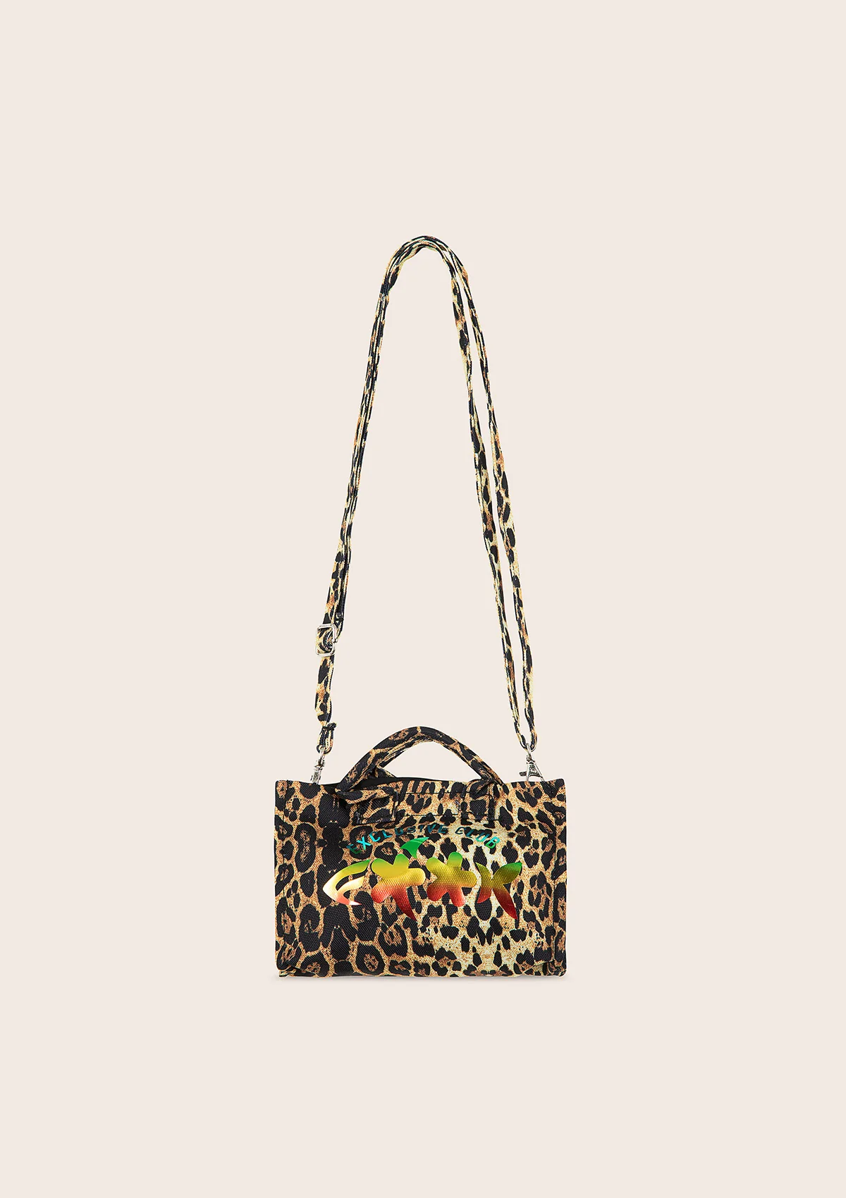 mini beach bag in canvas FA25-G01AB01X01 UNICO F**K KIDS 