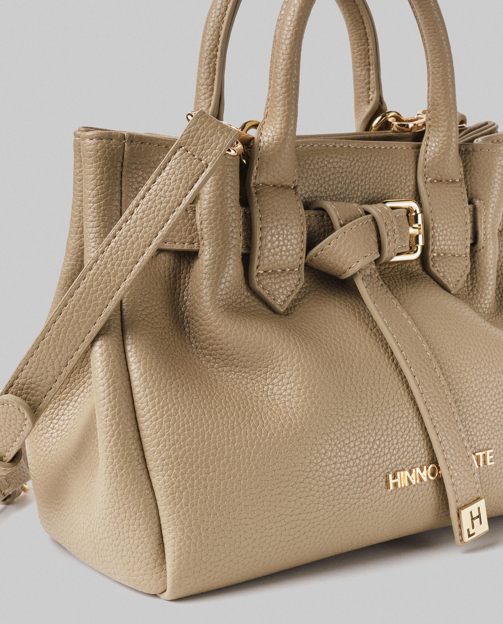 Borsa DONNA Piccola In Ecopelle Con Placchetta In Metallo HINNOMINATE HMACW00125 TORTORA HINNOMINATE 