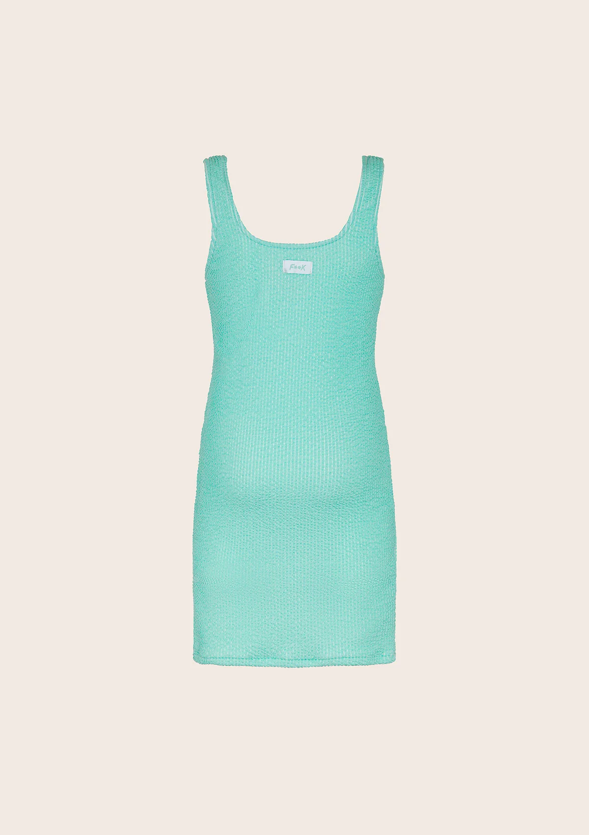 Vestito Corto Bambina F**K Verde Acqua FJ25-G5L08DSAQ VERDE ACQUA F**K KIDS 