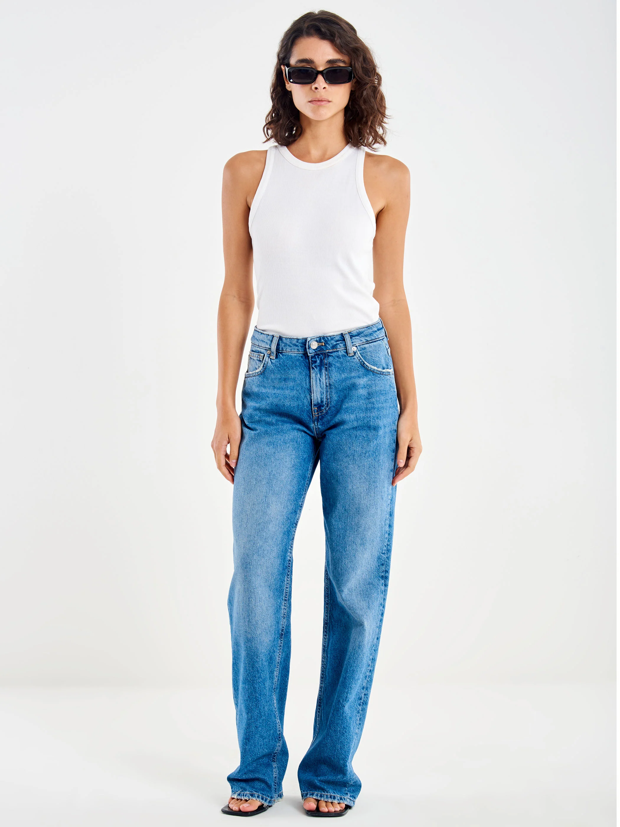 JEANS DONNA ALEX DENIM BLU VICOLO DAB5141 DENIM BLU VICOLO 