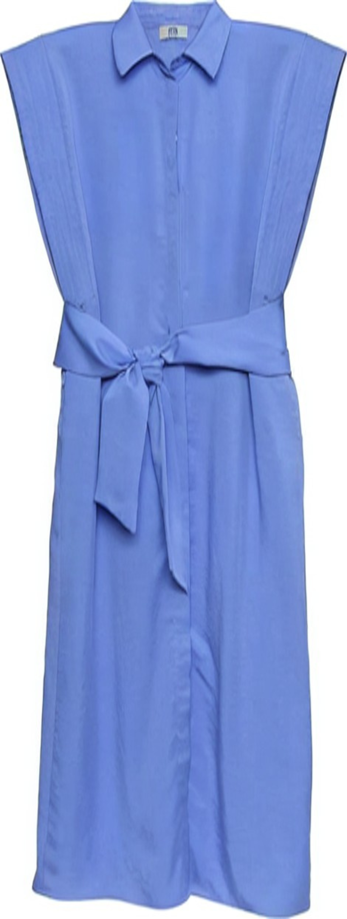 ABITO DONNA EFFETTO CAMICIA LUNGO AZZURRO JIJIL AB187 AZZURRO JIJIL 