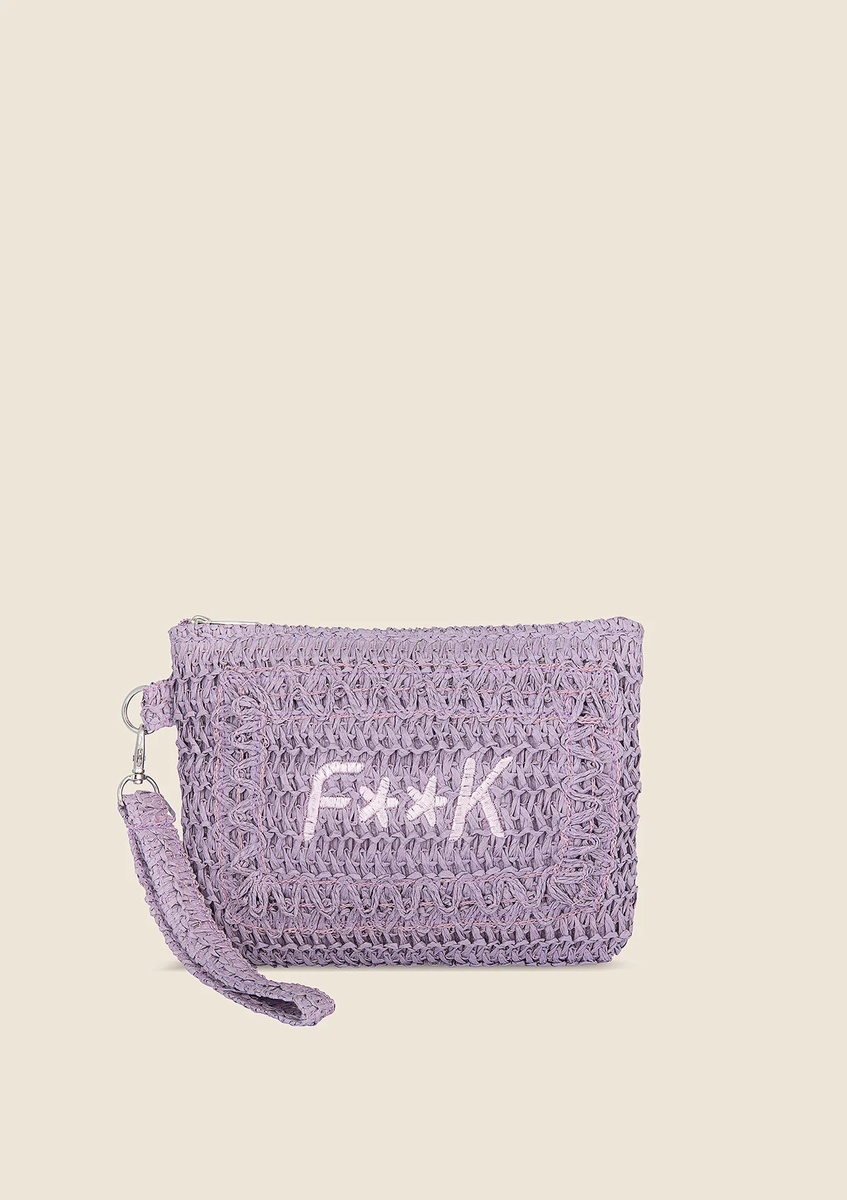 mini pochette FA25-A059LC LILLA F**K 