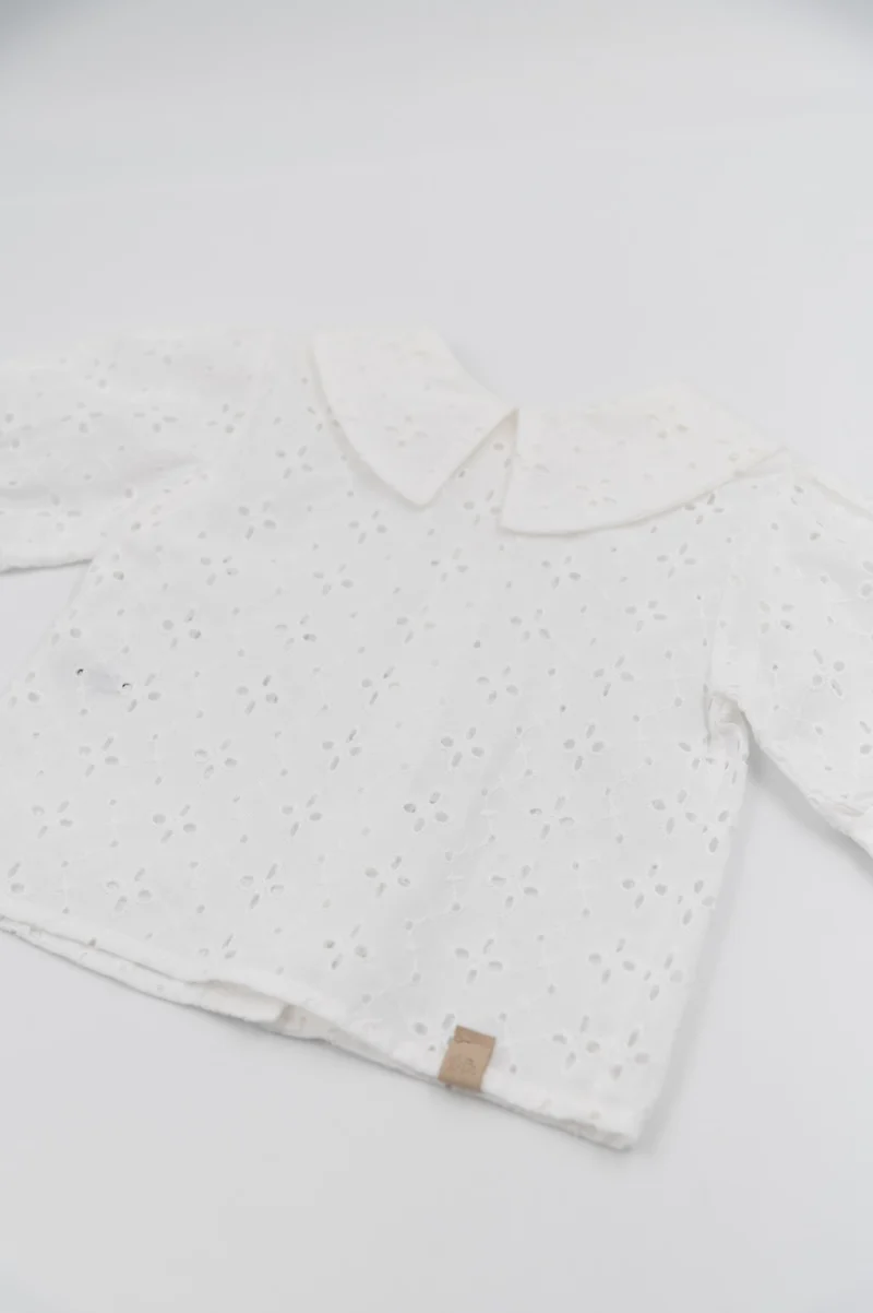 Camicia bimba 823 OFFWHITE BAMBOOM 