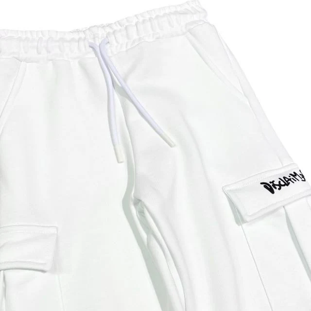 pantalone CARGO 58403 BIANCO DISCLAIMER 