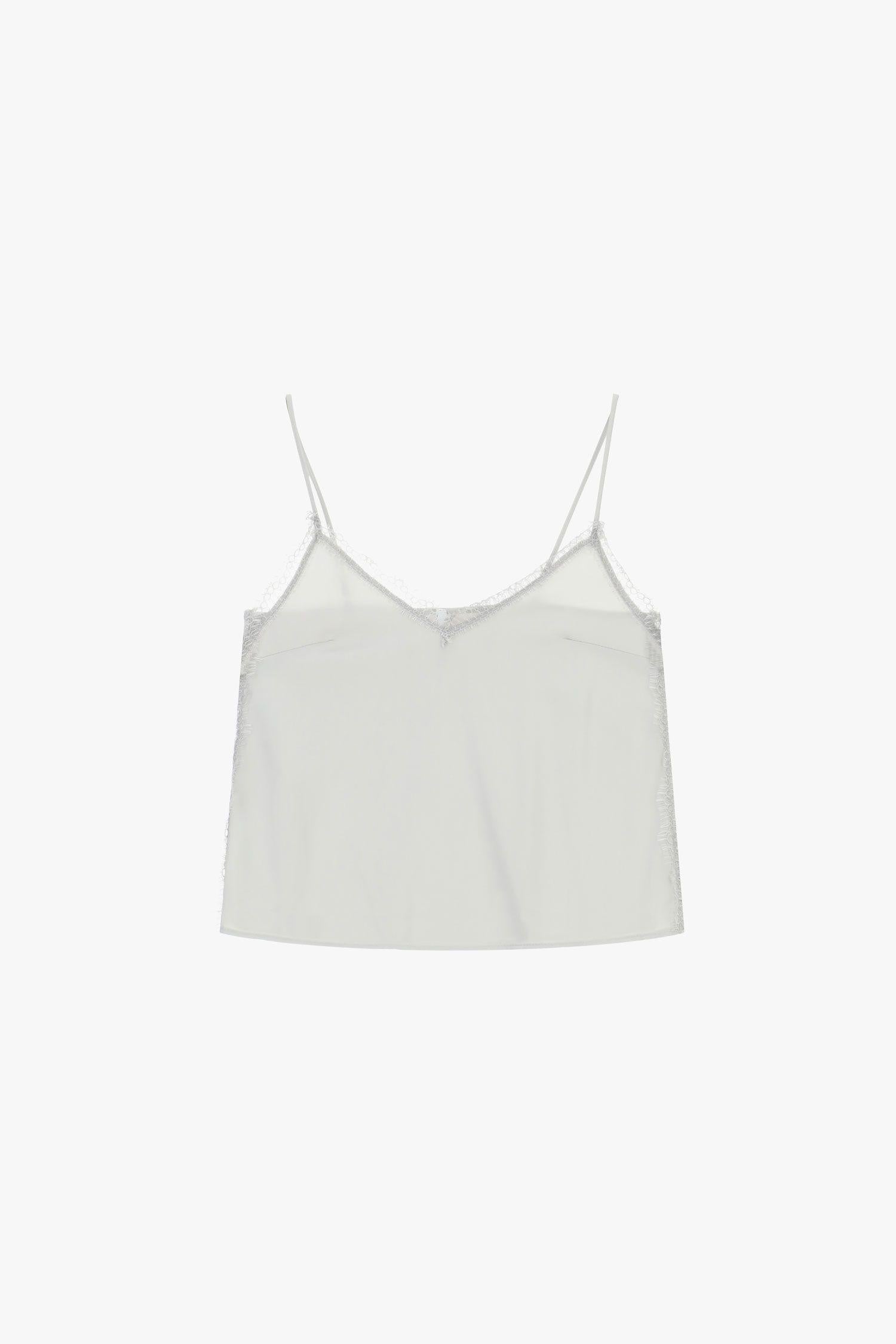 TOP DONNA A BRETELLINE REGOLABILI SATIN PERLA IMPERIAL RFM4LDG PERLA IMPERIAL 