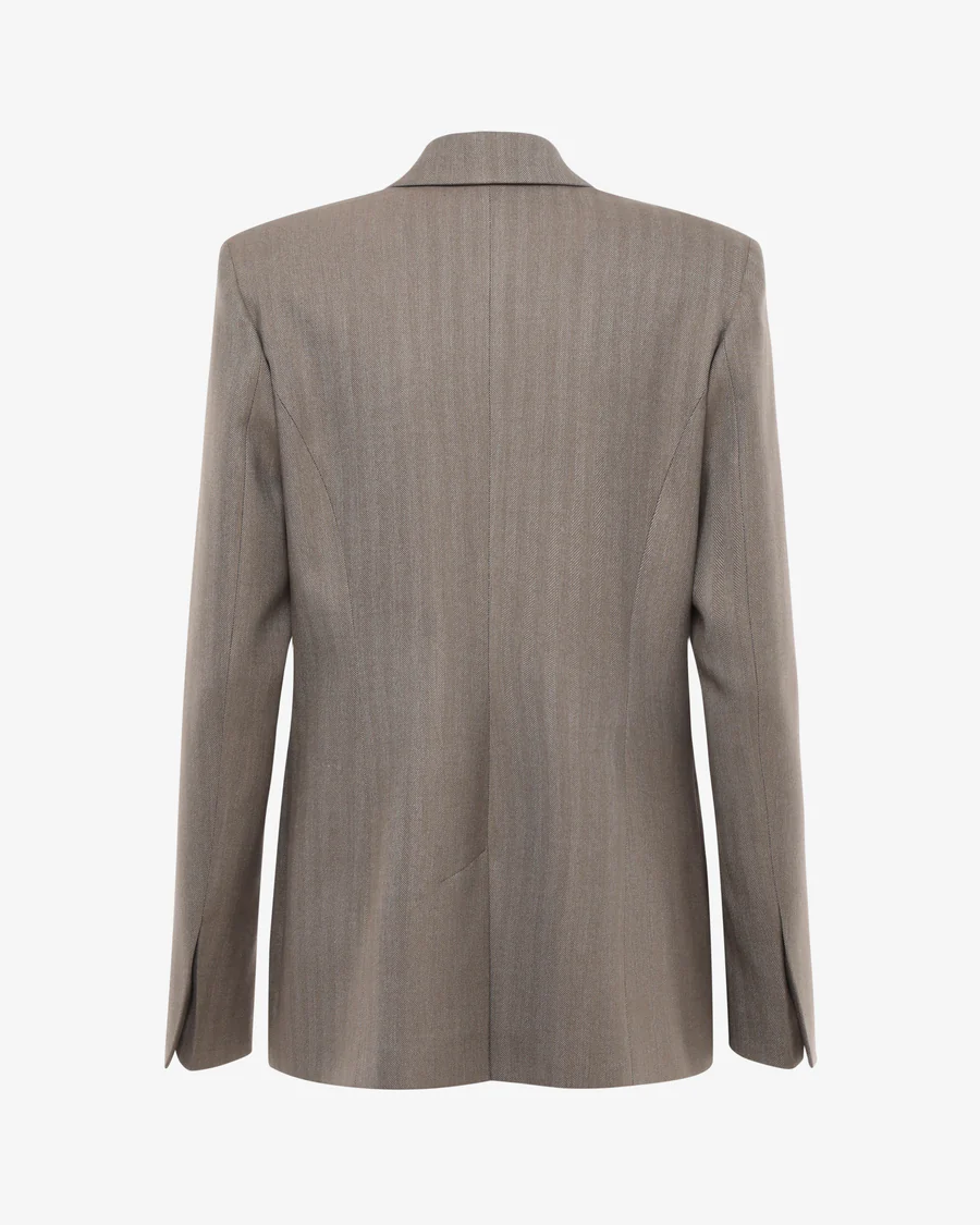 TAILLEUR donna giacca e pantalone palazzo tortora shiki SK2526132-MLF TORTORA SHIKI 