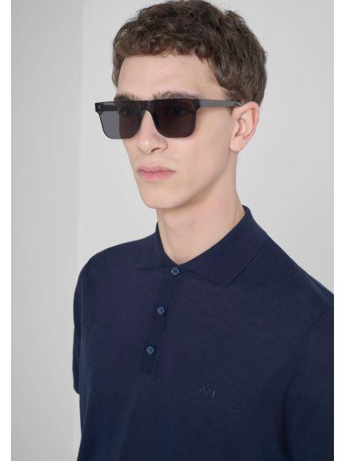 POLO REGULAR FIT IN FILO MMSW01516 BLU MARINO ANTONY MORATO 