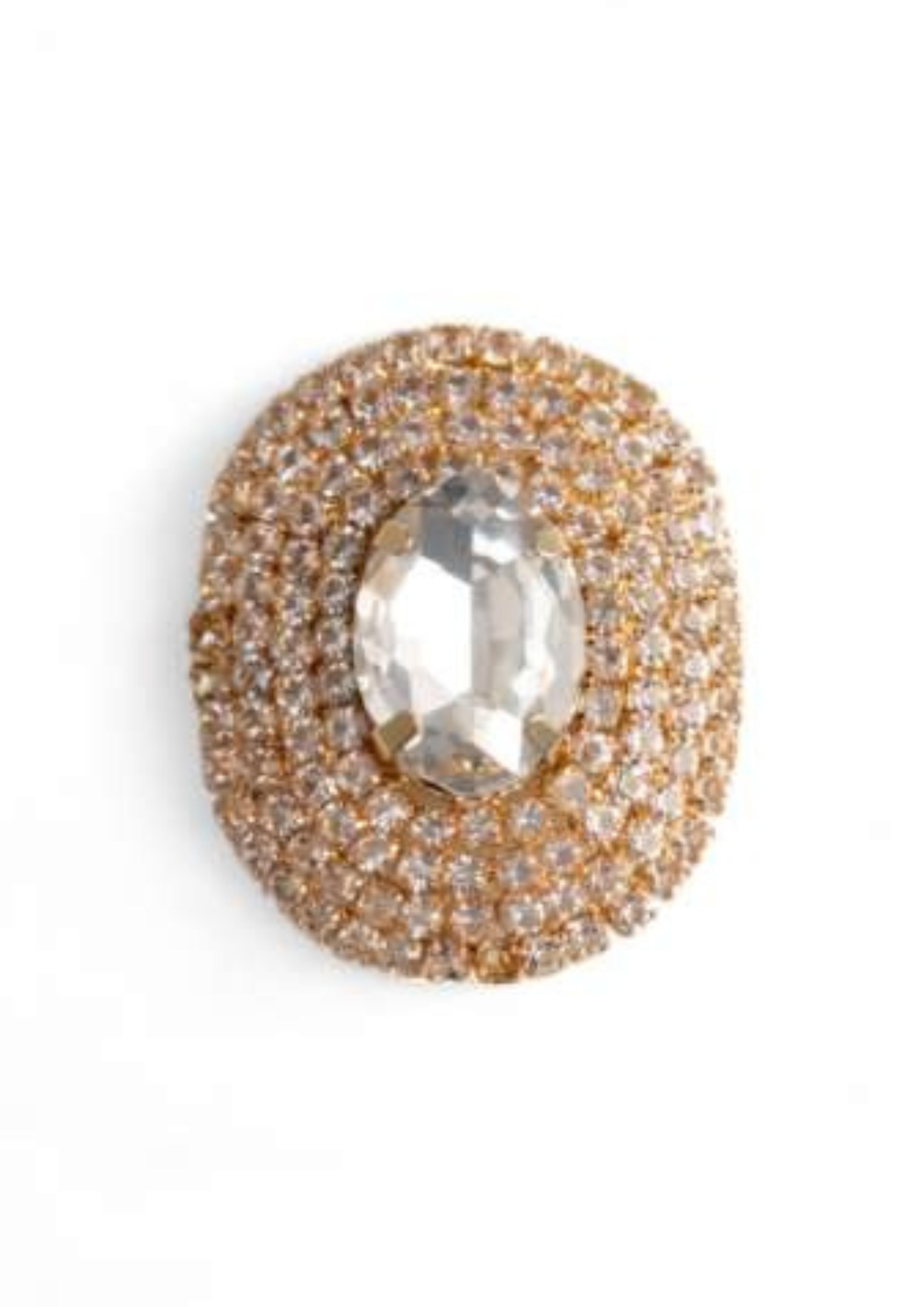 SPILLA DONNA IN METALLO CIRCOLARE ORO MYA ACCESSORIES G14010 ORO MYA ACCESORIES 