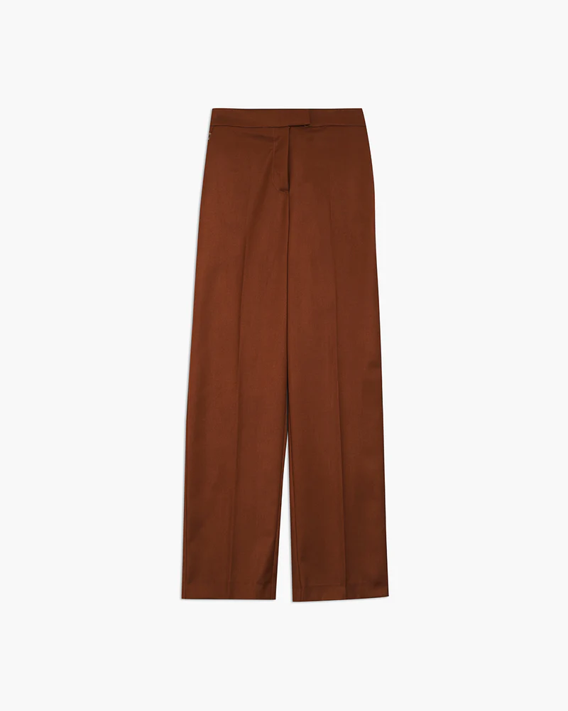 PANTALONE DONNA PALAZZO DRITTO MARRONE JIJIL PA379 MARRONE JIJIL 