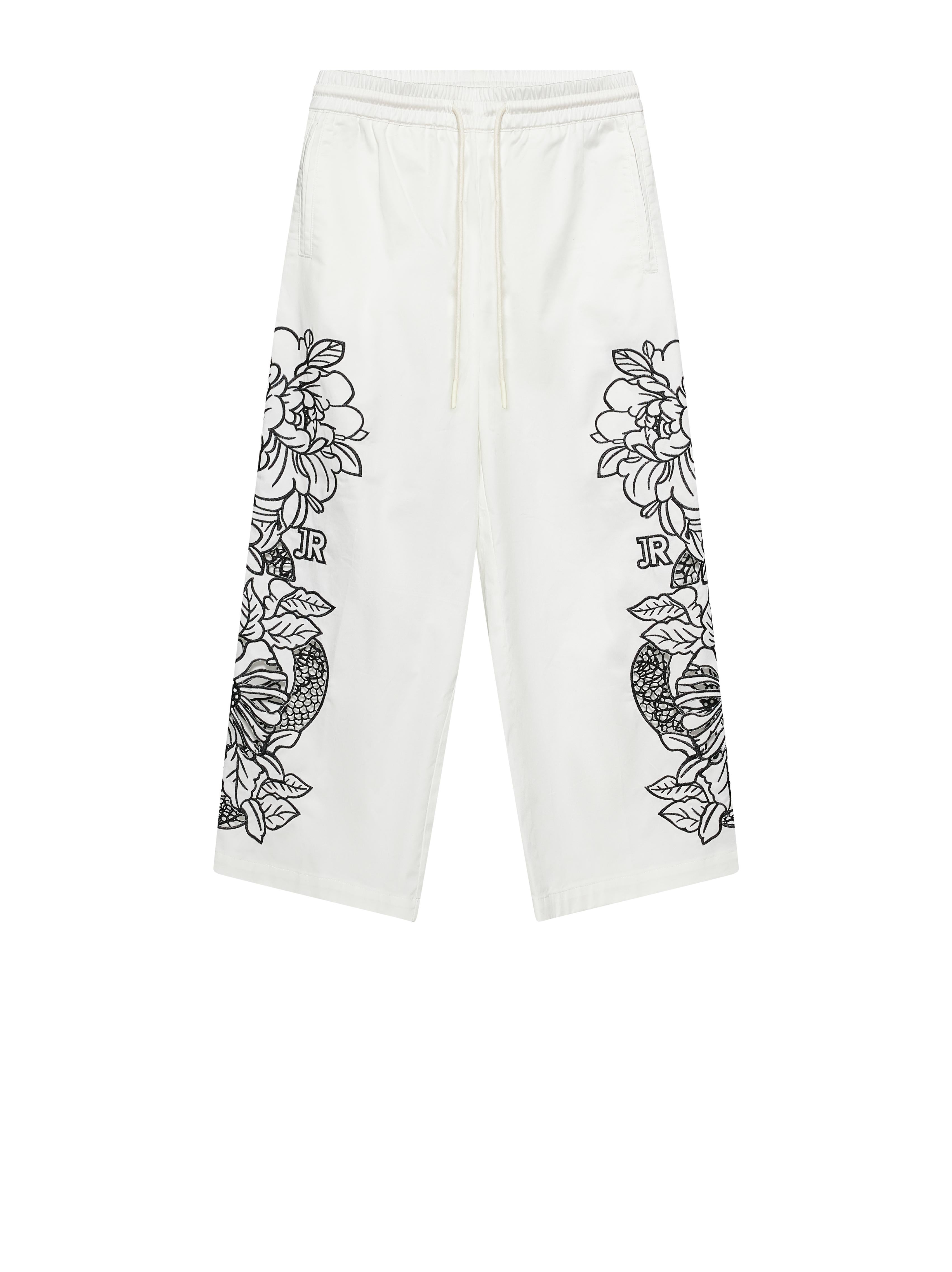 pantalone sherongi RGP26127PA WHITE JOHN RICHMOND JUNIOR 