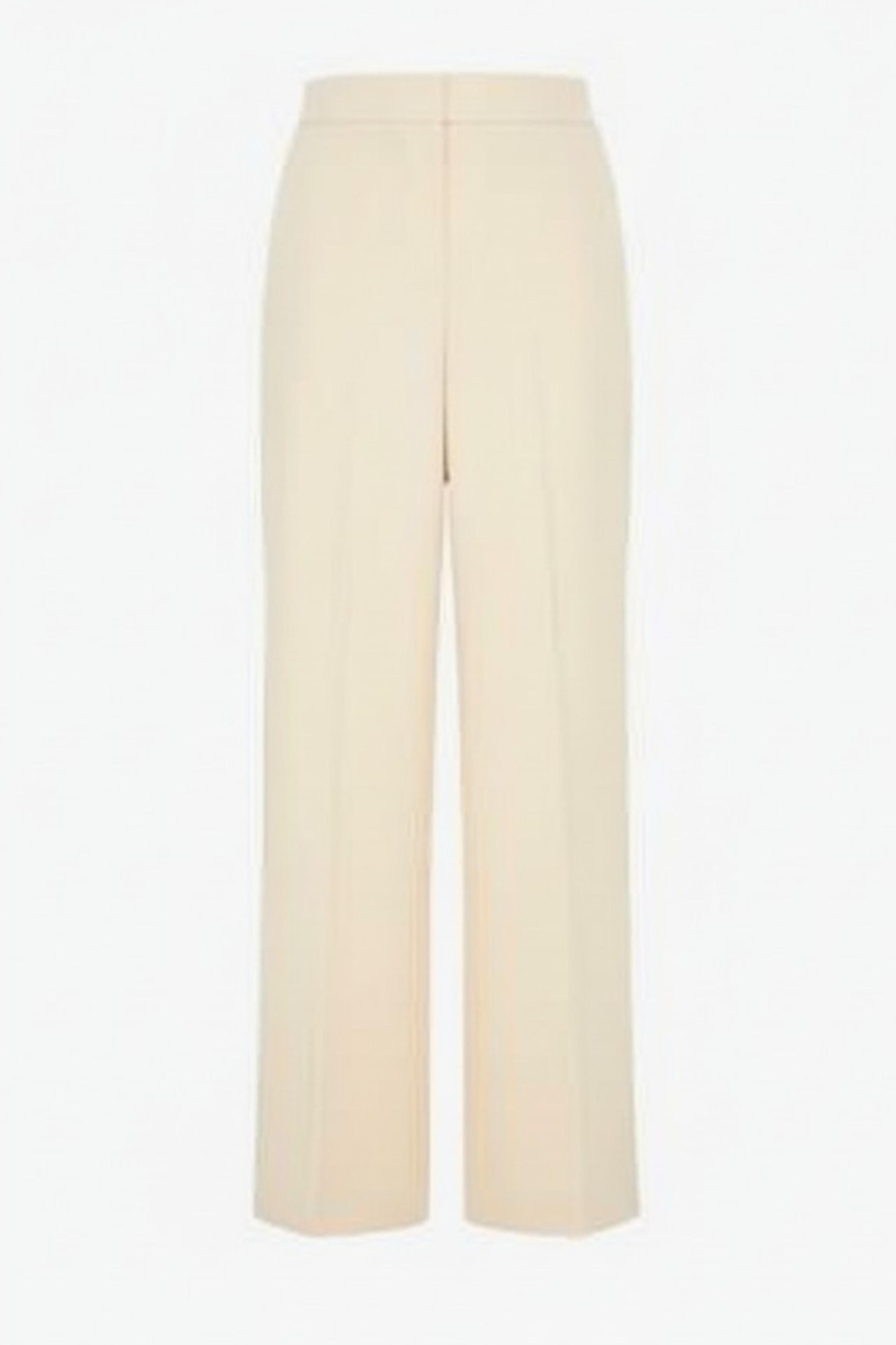 TAILLEUR DONNA GIACCA DOPPIOPETTO E PANTALONE PALAZZO BURRO SHIKI SK26142 MANDORLA SHIKI 
