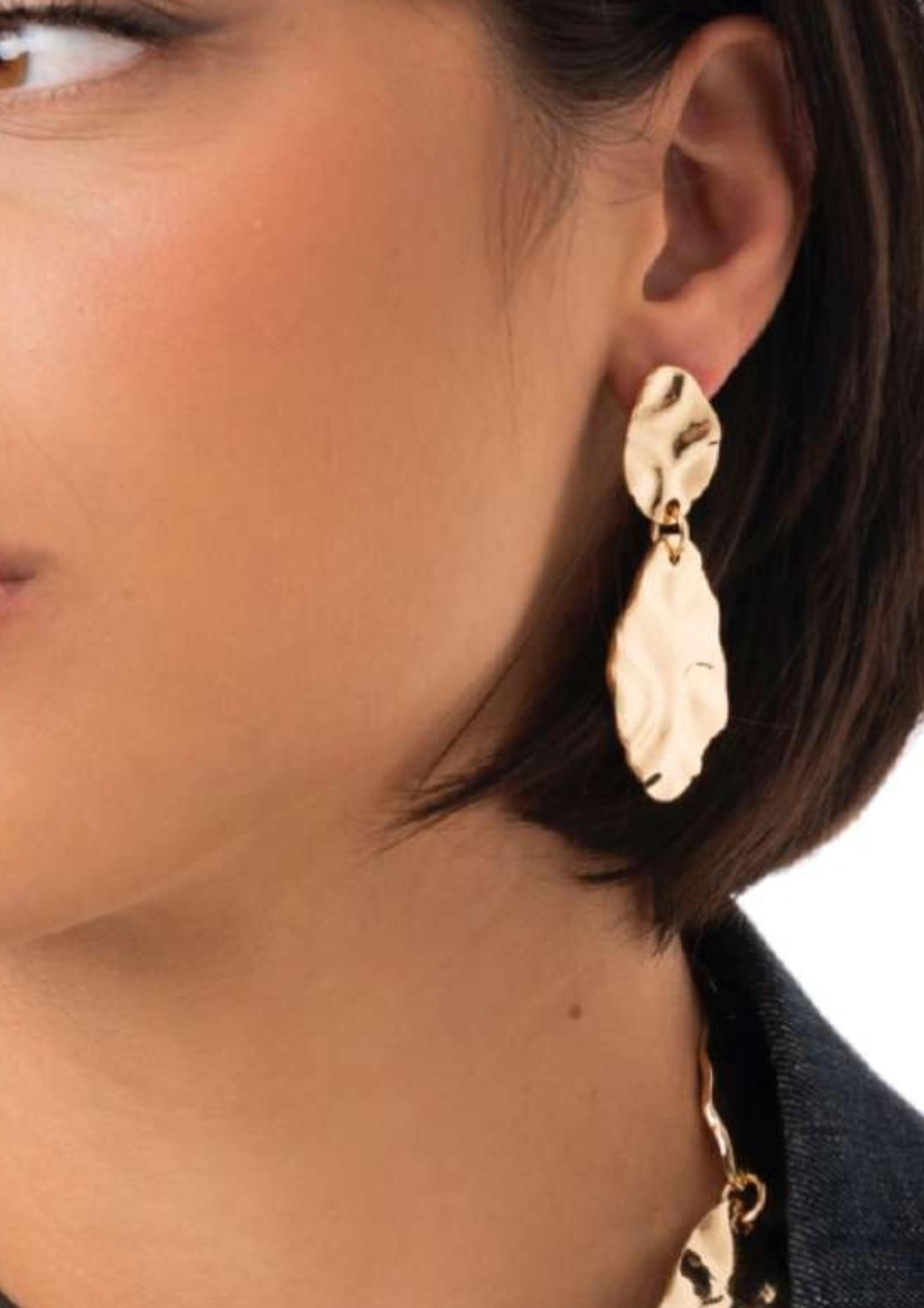 ORECCHINI DONNA PENDENTI CON DOPPIA FOGLIA ORO MYA ACCESSORIES G13310 ORO MYA ACCESORIES 