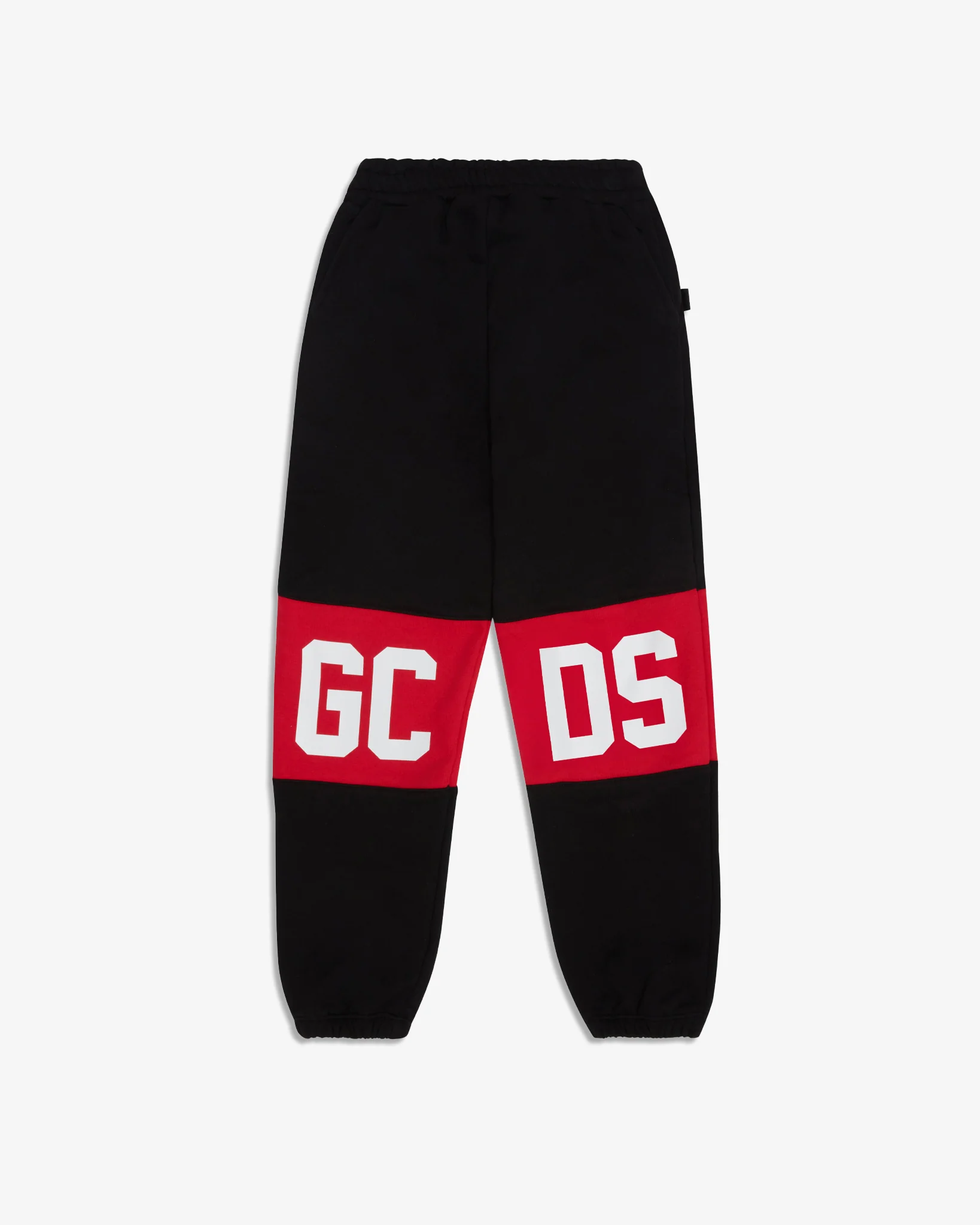 PANTALONE BAMBINO BAND LOGO NERO GCDS B2KU3017BA2 NERO GCDS KIDS 