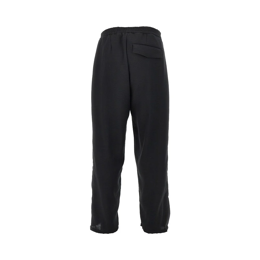 PANTALONE UOMO CON ELASTICO IN VITA NERO MARSEM P070 NERO MARSEM 