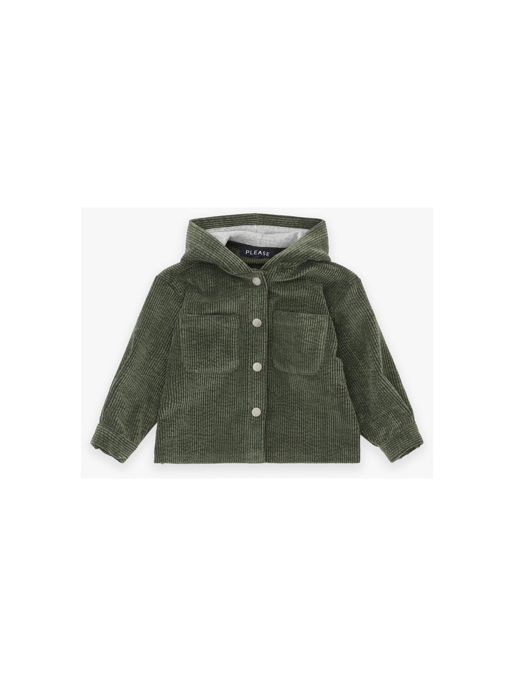 giubbino CL12062B77 KAKI PLEASE KIDS 