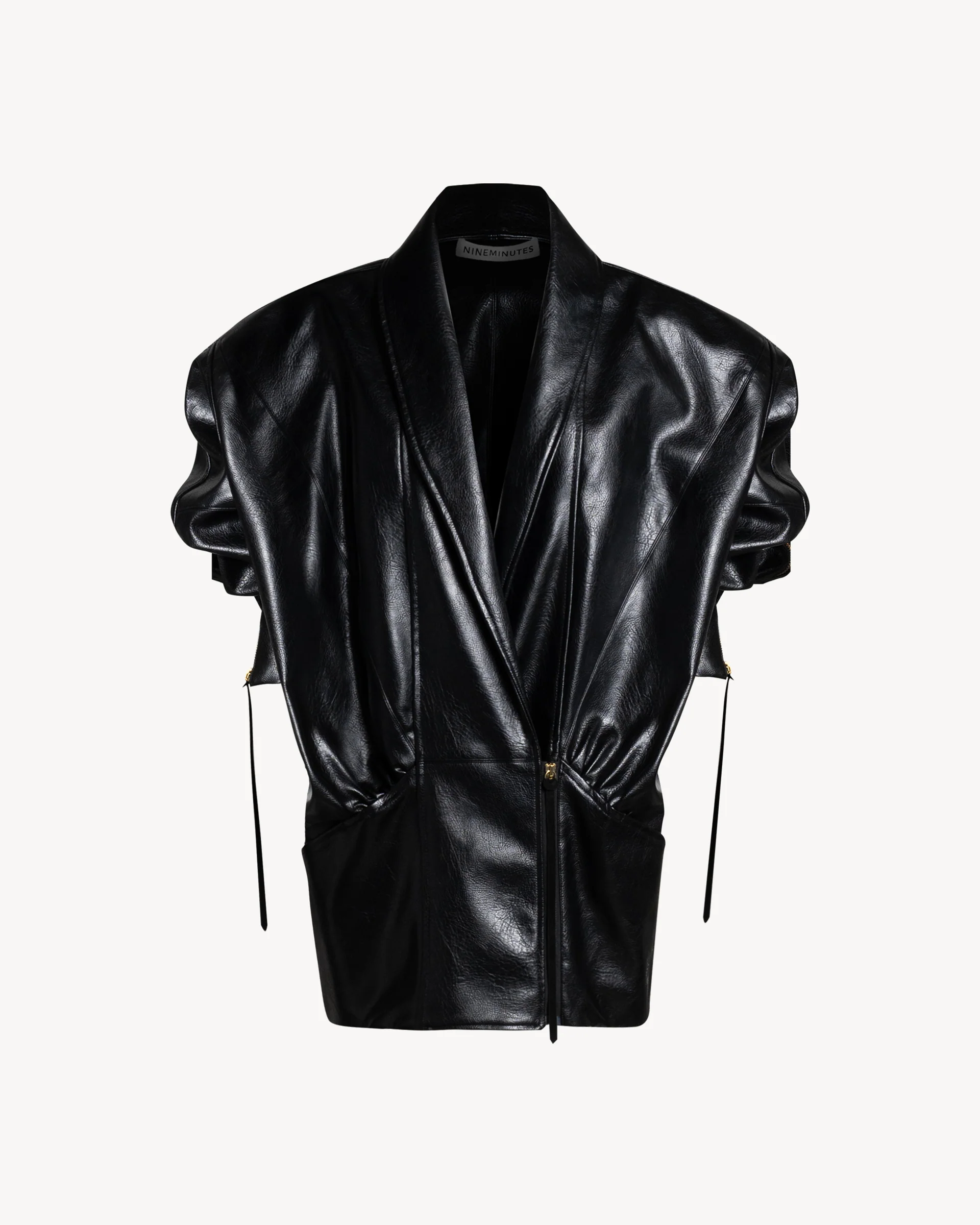 GIUBBINO DONNA THE VIRGO BUFFALO BLACK NINEMINUTES 25PRNCP-0015 BLACK NINEMINUTES 