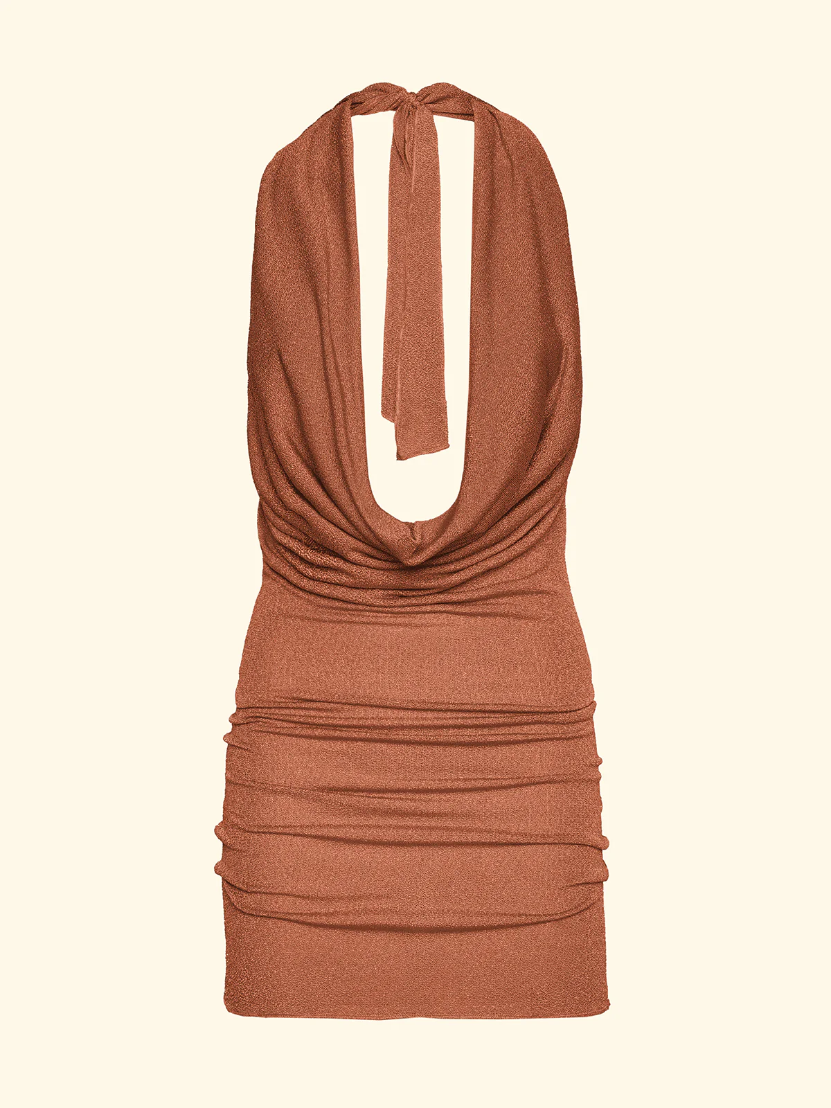 vestito donna corto in lurex arancione f**k FK26-SW1149OR ORANGE F**K 