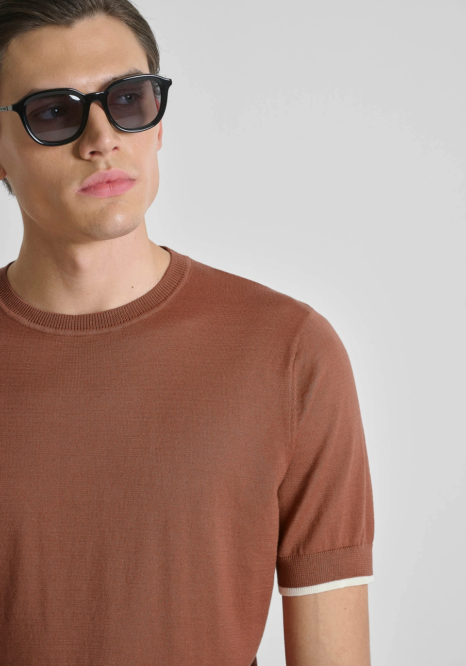 T-SHIRT UOMO IN MAGLIA GIROCOLLO COCCIO ANTONY MORATO MMSW01602 YA100073 COCCIO ANTONY MORATO 