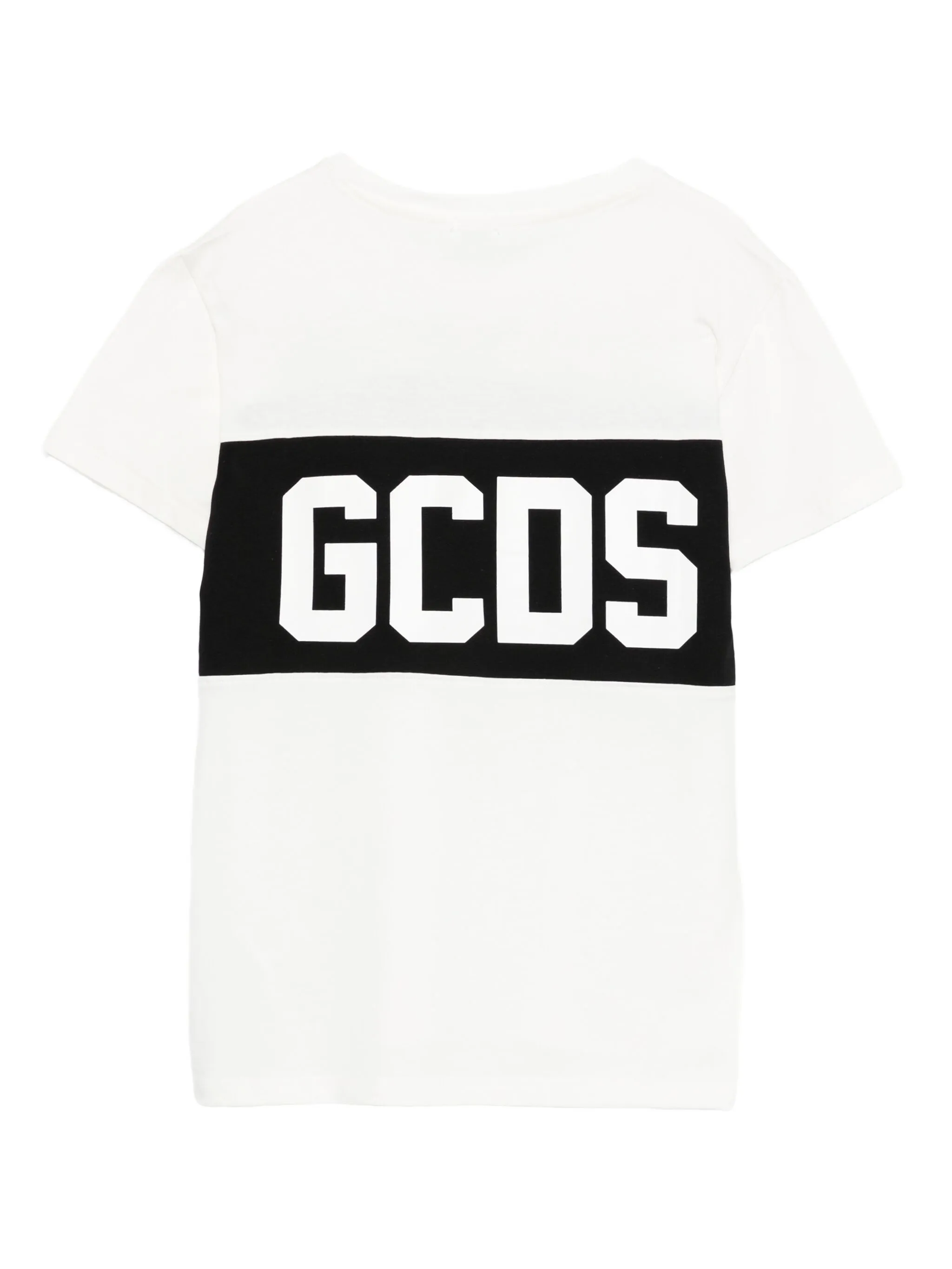 T-SHIRT BAMBINO BAND LOGO BIANCO GCDS B2JU2329JF1 BIANCO GCDS KIDS 