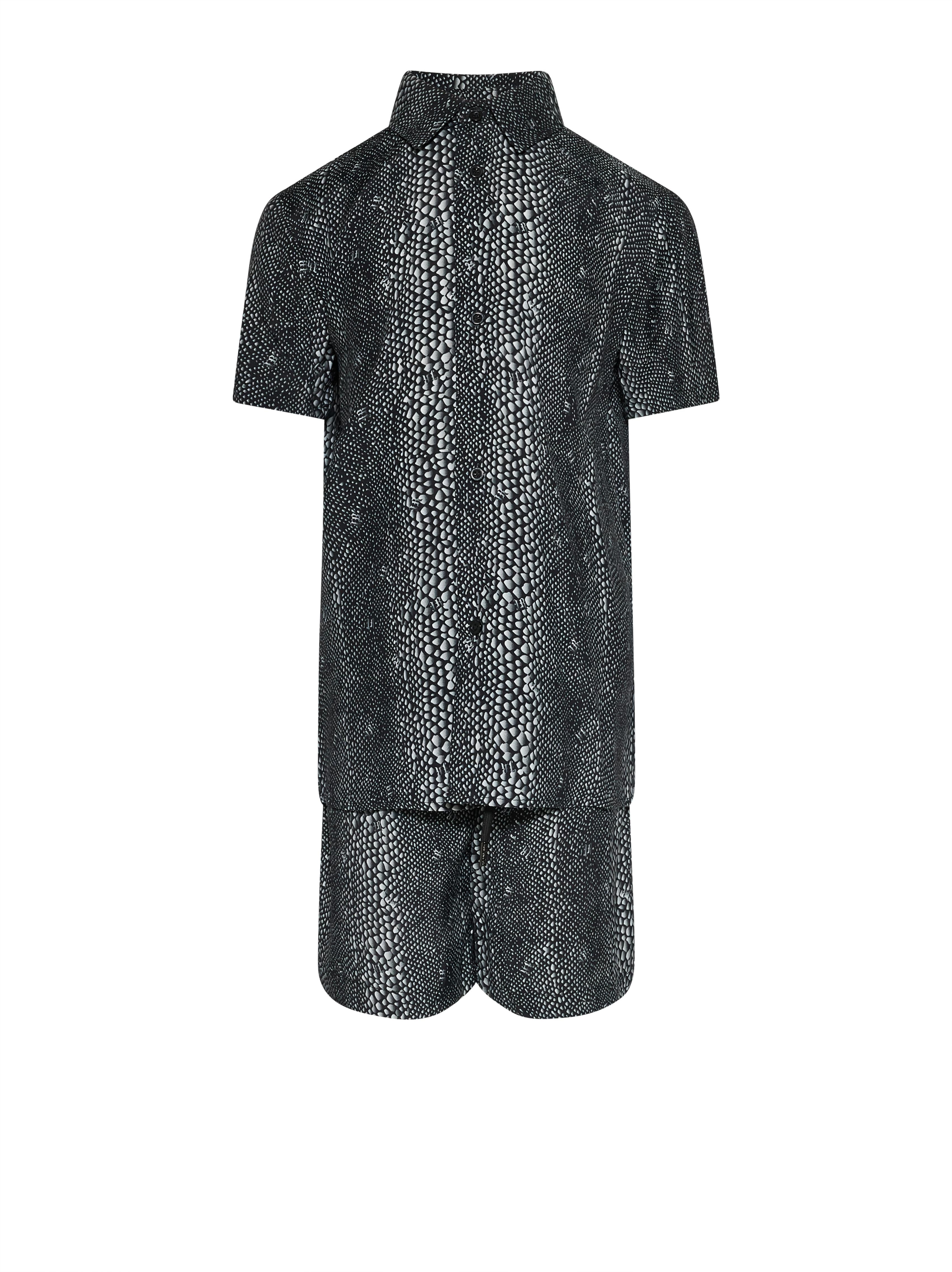 SET BAMBINO CAMICIA E BERMUDA STAMPA SNAKE JOHN RICHMOND RBP25159CE UNICO JOHN RICHMOND JUNIOR 