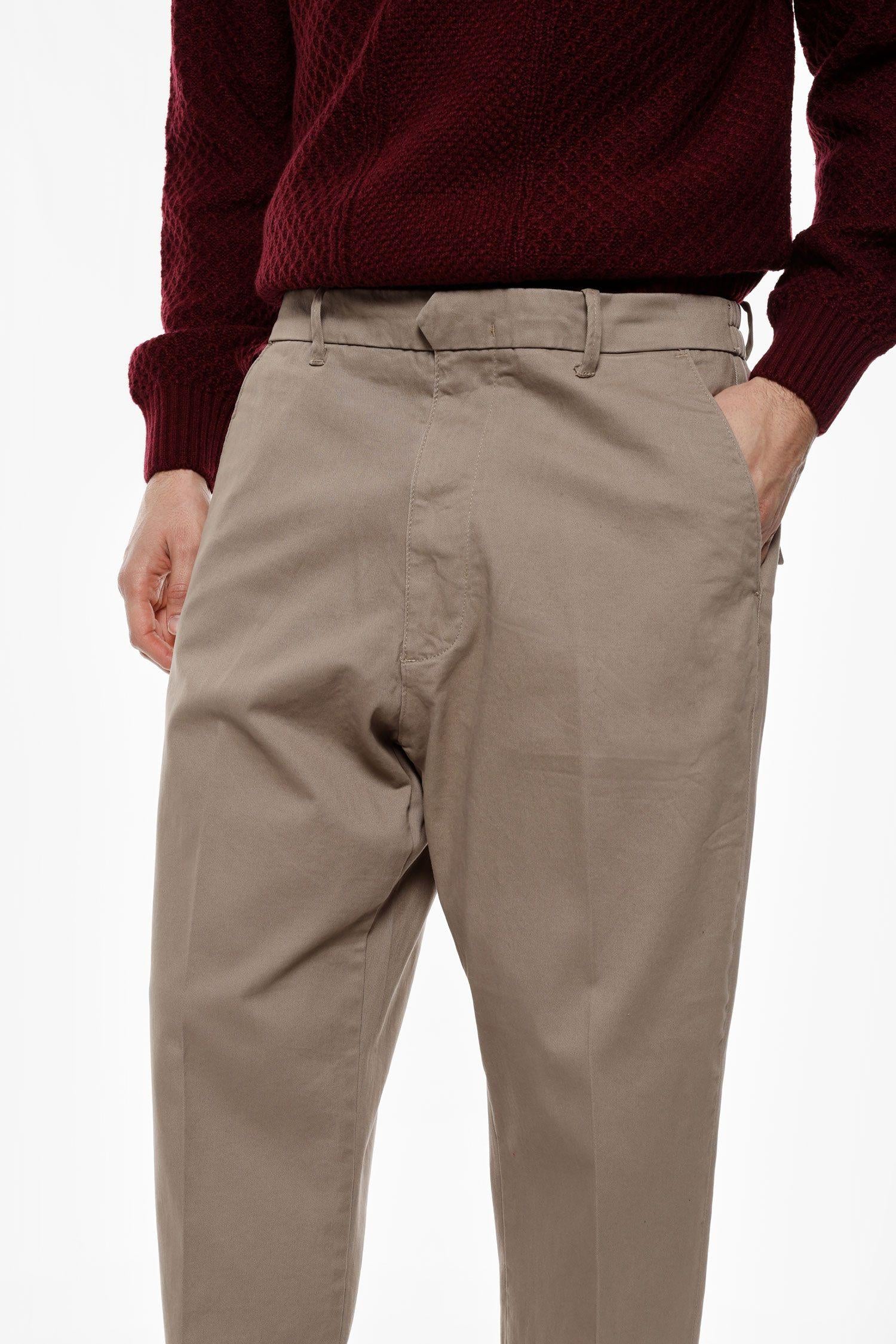 Pantaloni uomo chino con tasche posteriori fango imperial P8299WPAM1 FANGO IMPERIAL  UOMO 