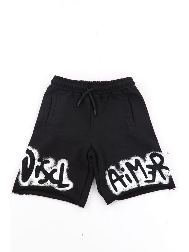 Bermuda Disclaimer 58412 da bambino nero e bianco. 58412 NERO DISCLAIMER 