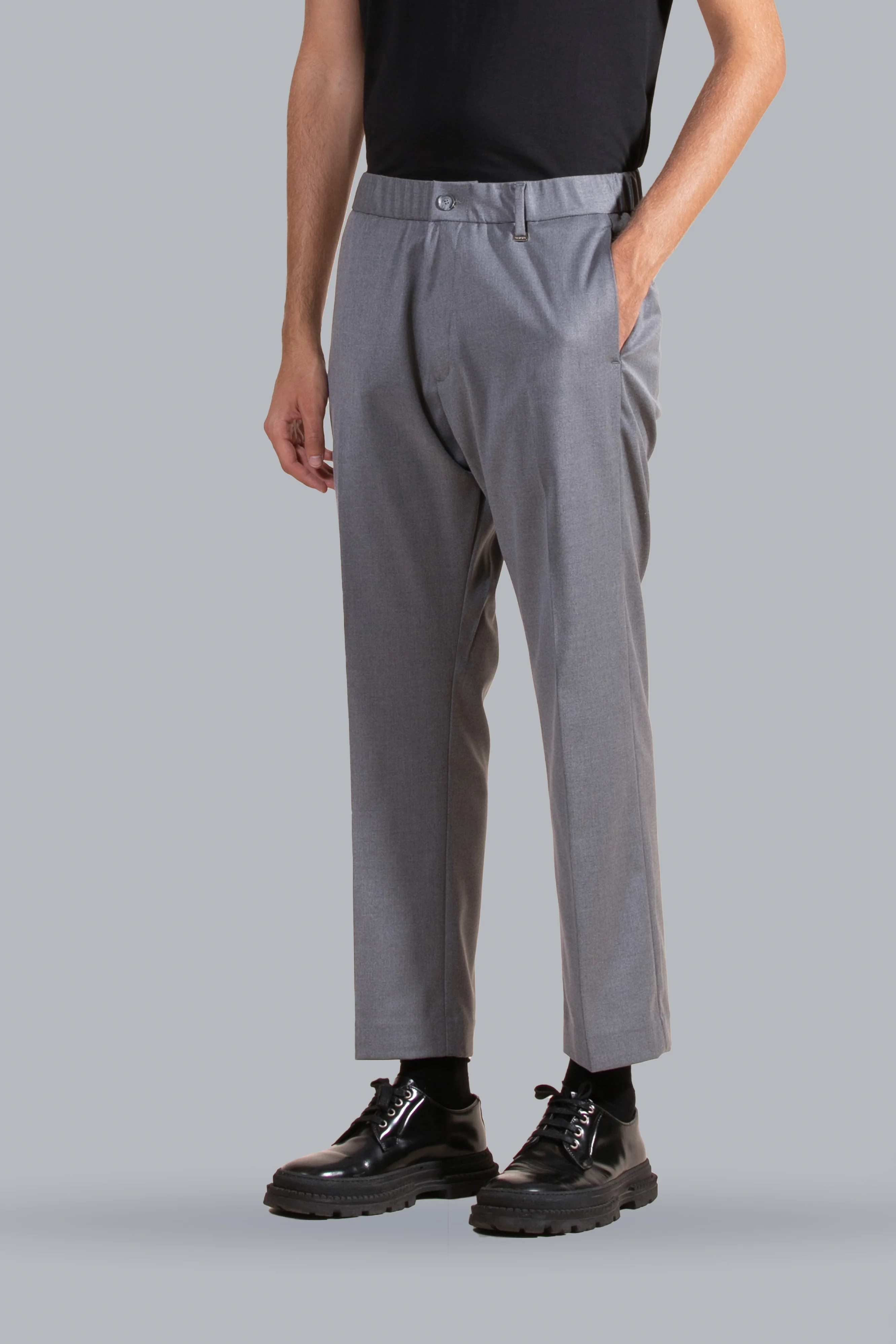 PANTALONE FONDO DRITTO C/ELASTICO